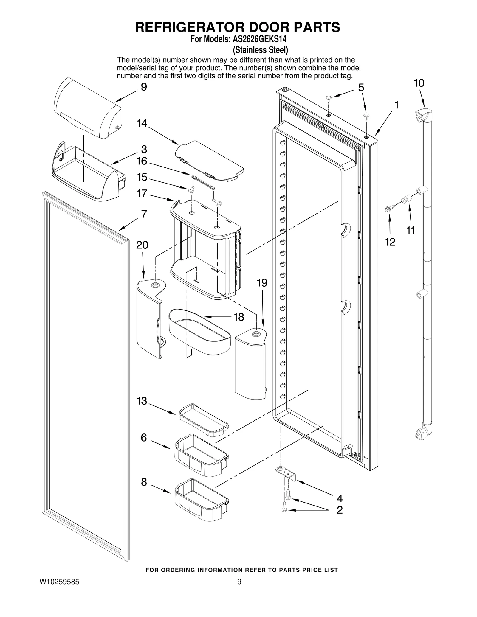 Door FIP Stainless Steel