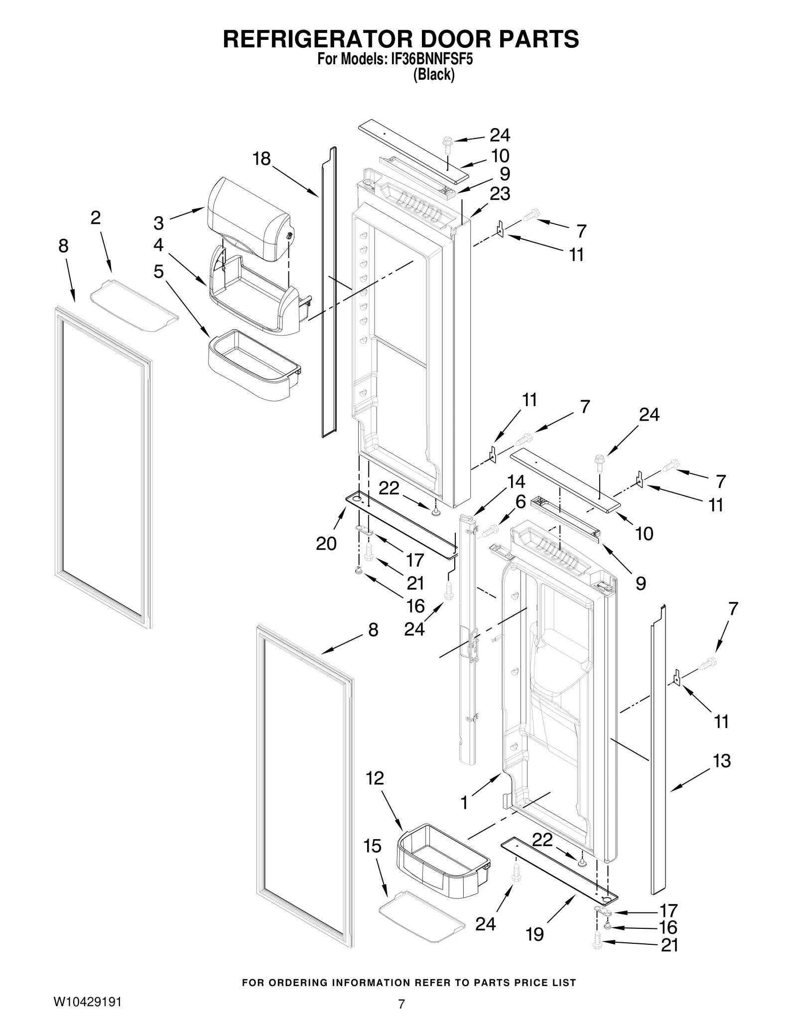 Door FIP Black