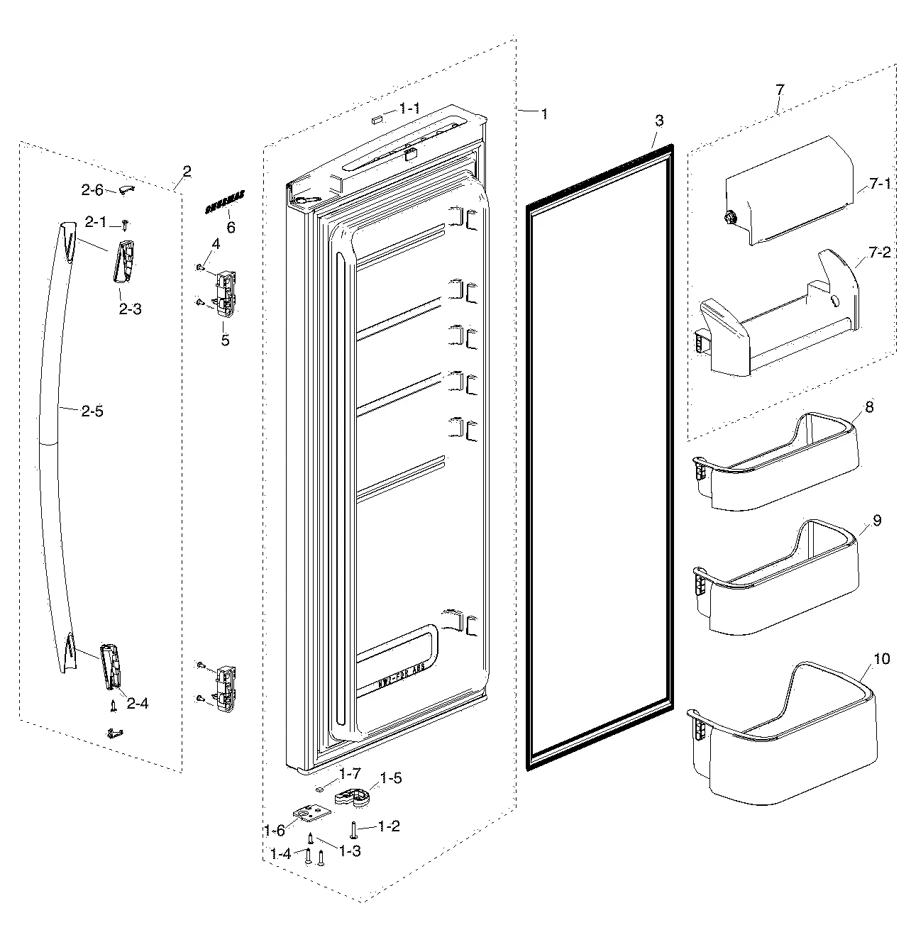Door Foam Assembly