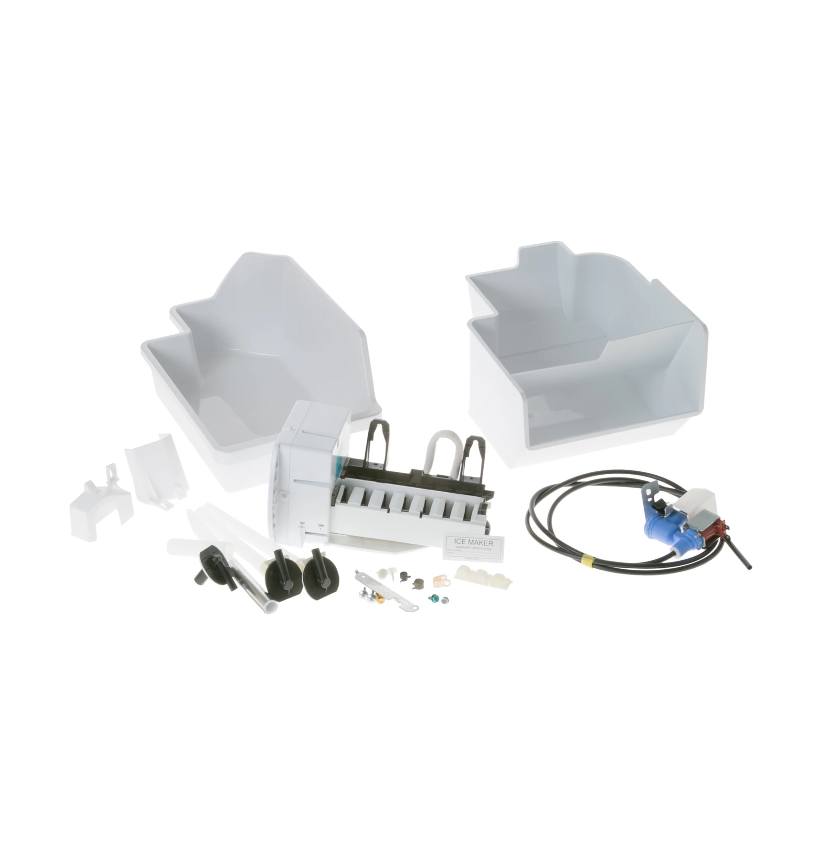 Appliances IM6D Refrigerator Icemaker Kit – Automatic Ice Maker for Top-Freezer & Bottom-Freezer Refrigerators