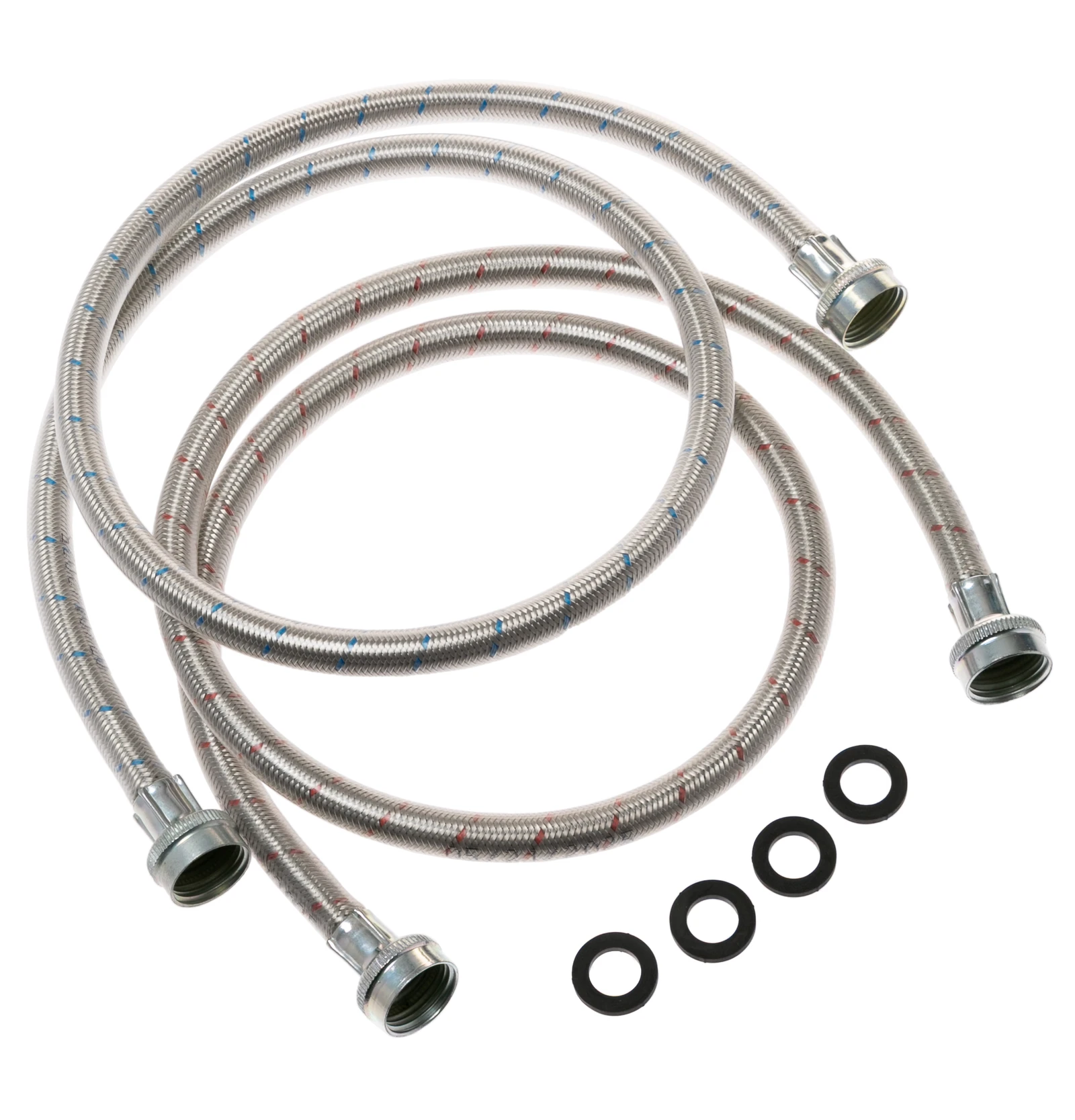 2 Pack Polymer Coated 4' Hoses