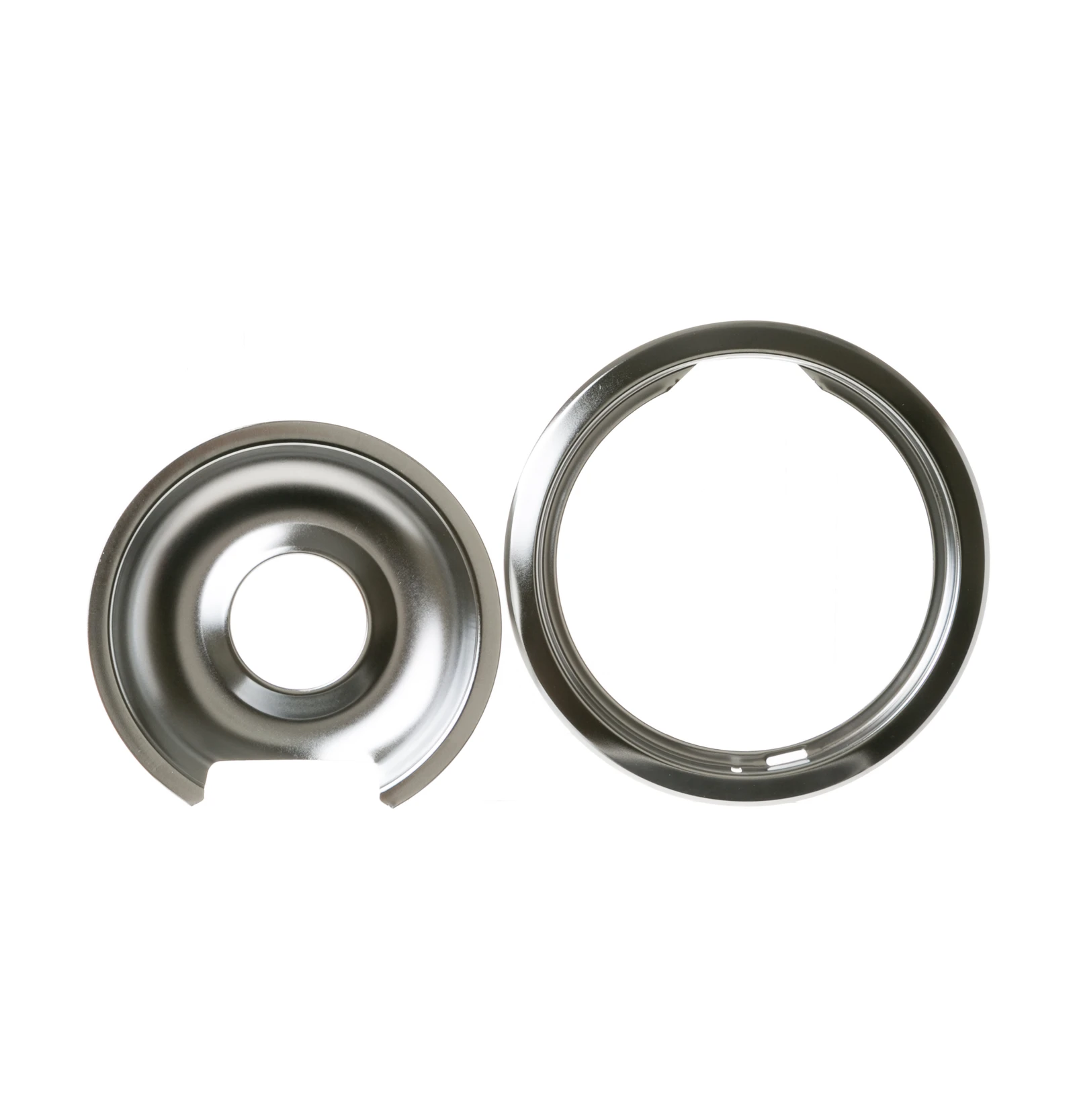 6" Chrome Pan with Ring Co