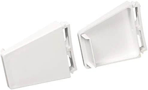 Shelf Bar Endcap Kit, 2 Pack