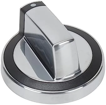 Knob Black Stainless