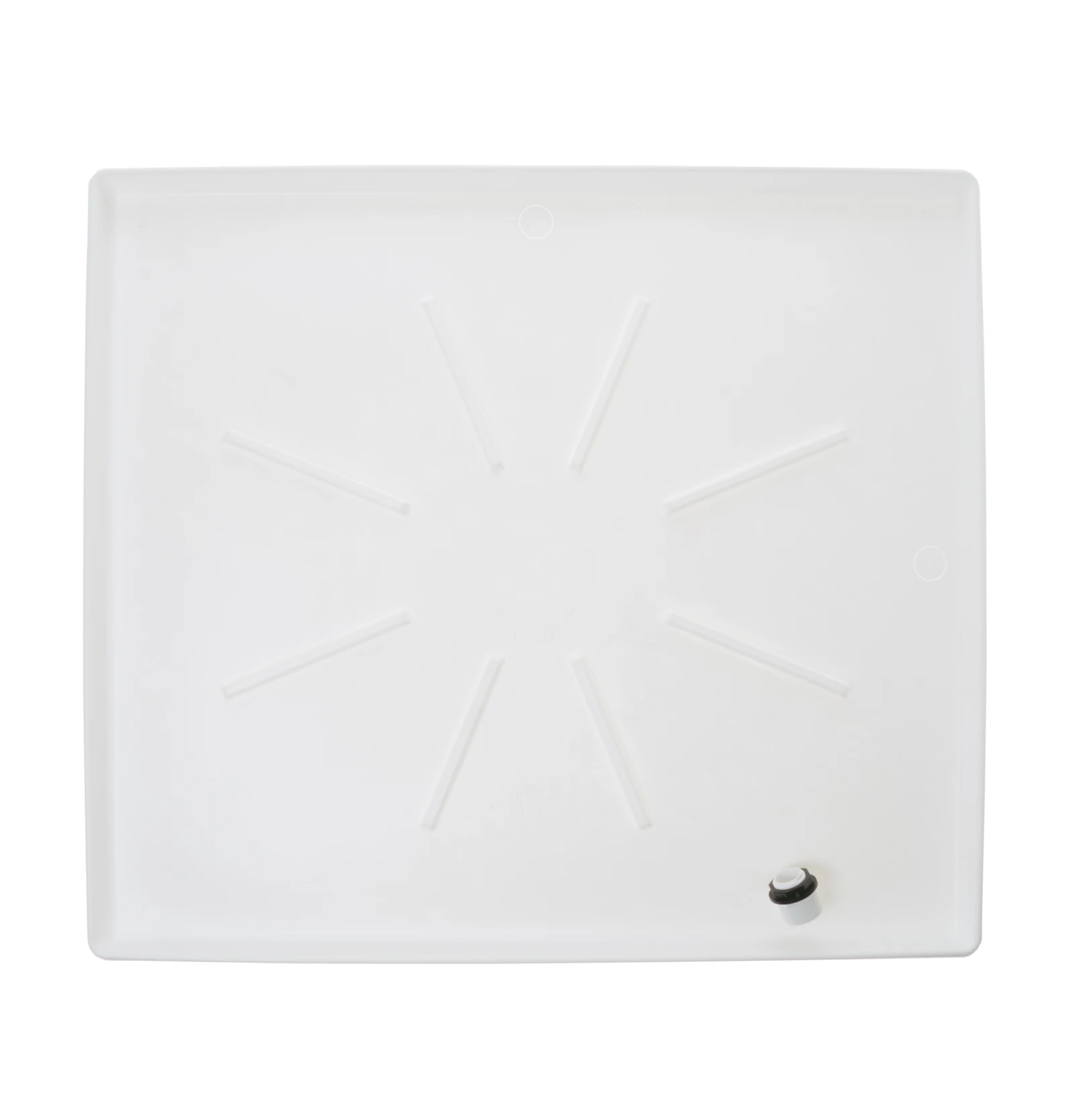 Wash Tray White Low Profile