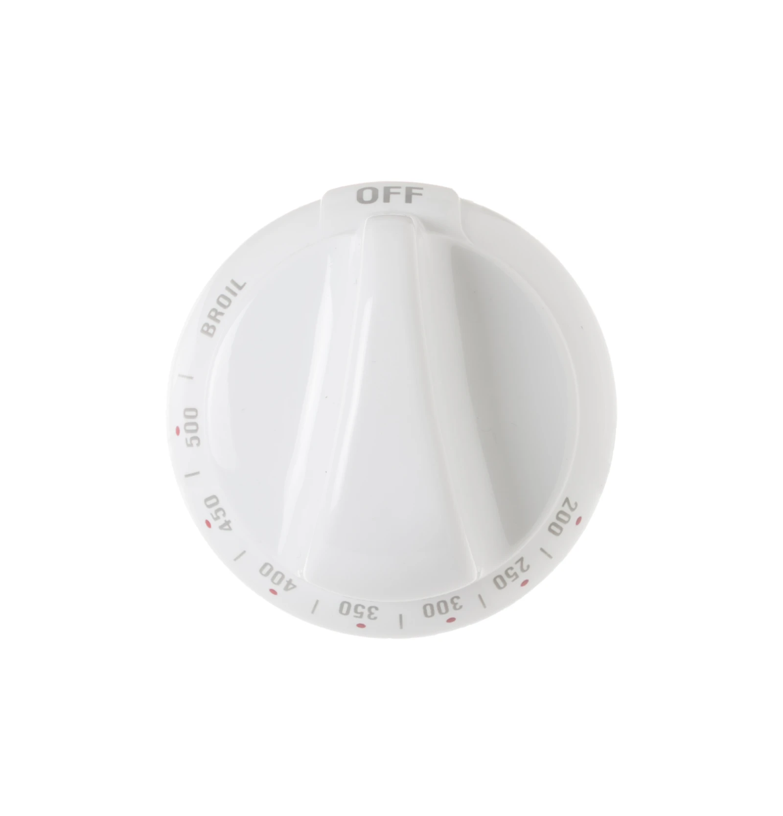 White Control Knob