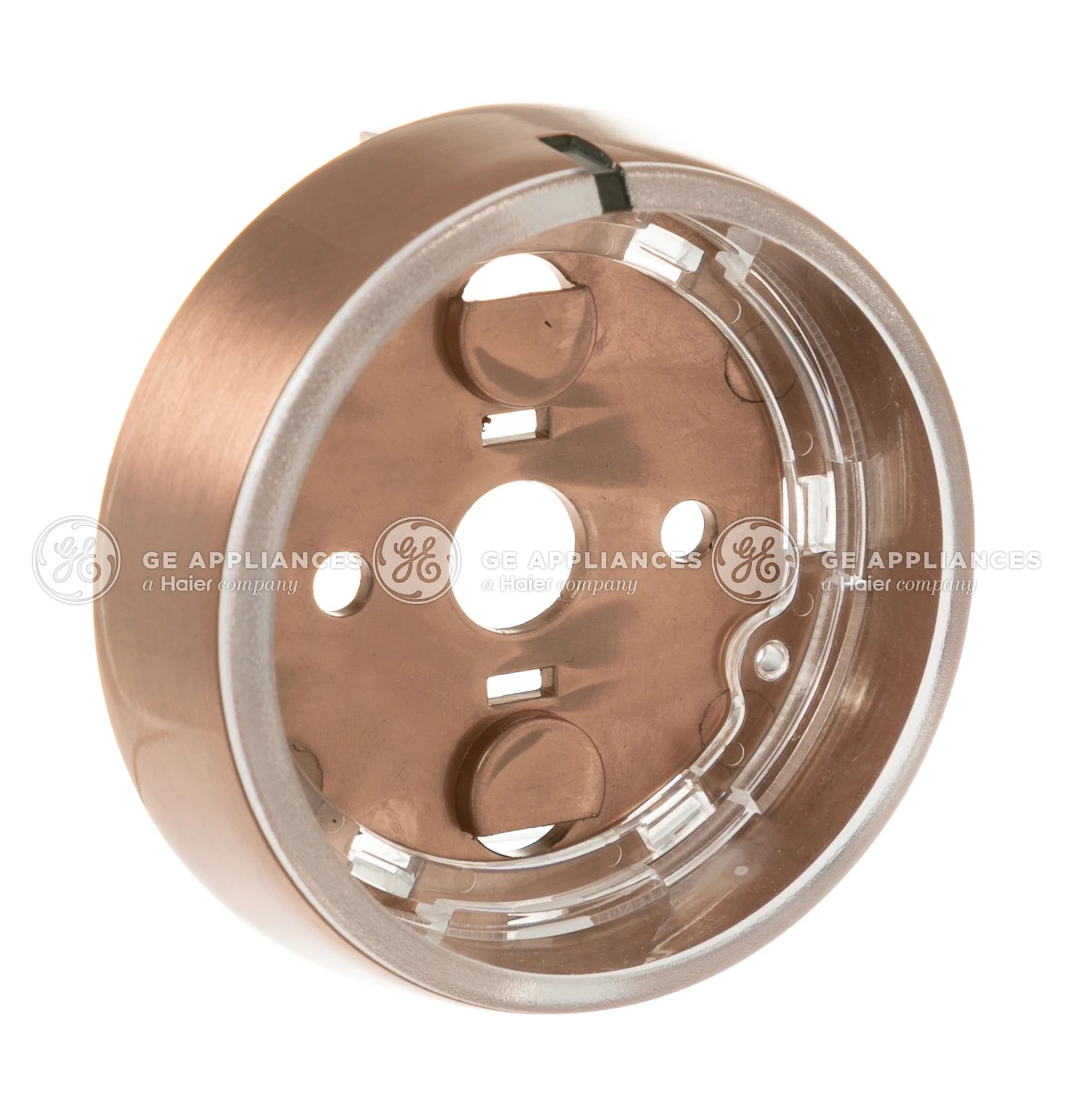 Brushed Copper Knob Bezel