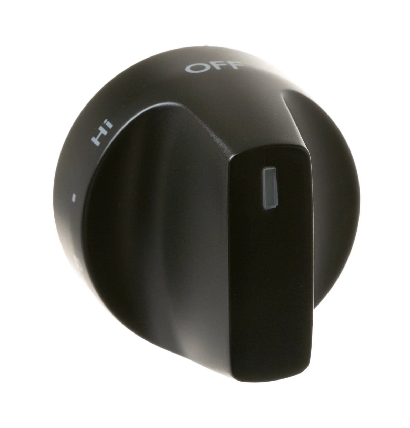 Flat Black Single Element Knob