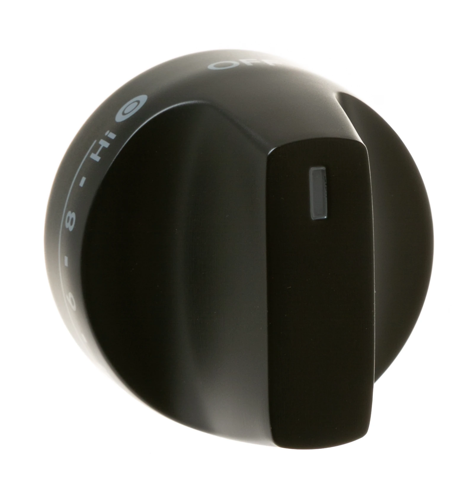 Flat Black Double Burner Knob