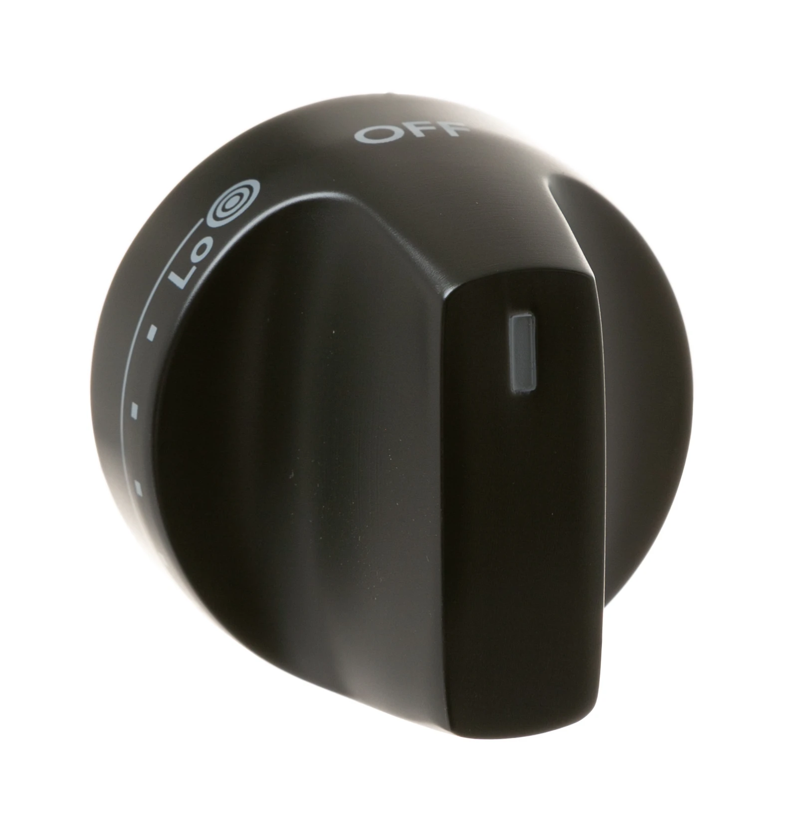 Flat Black Tri-Ring Knob