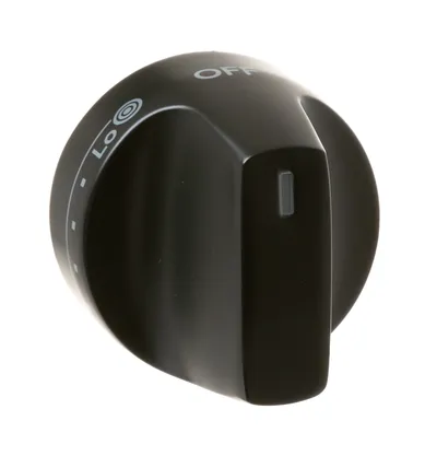 Flat Black Tri-Ring Knob