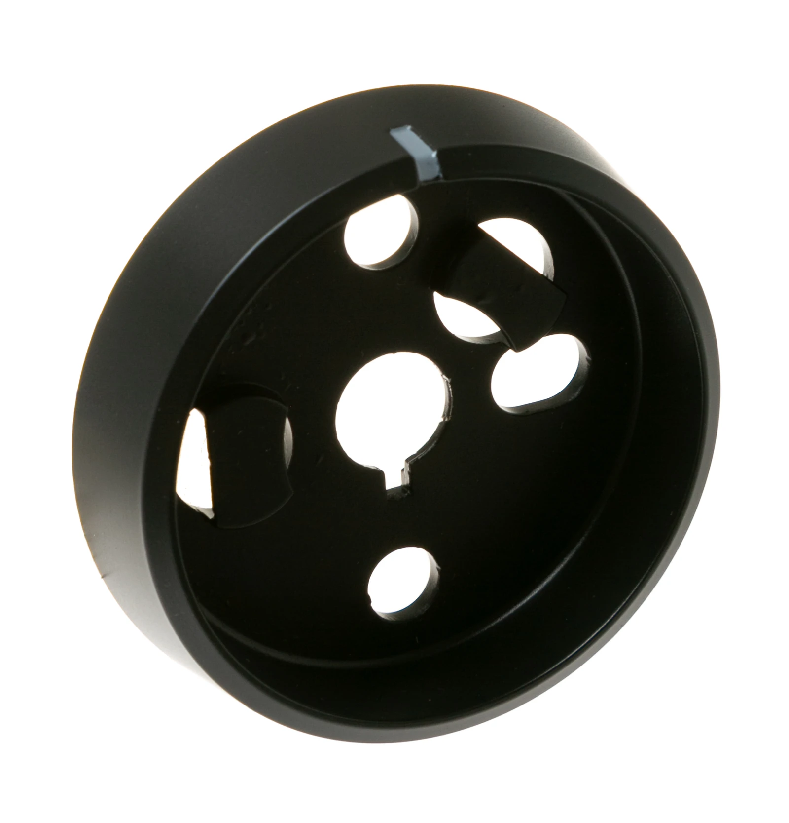 Flat Black Bezel Knob