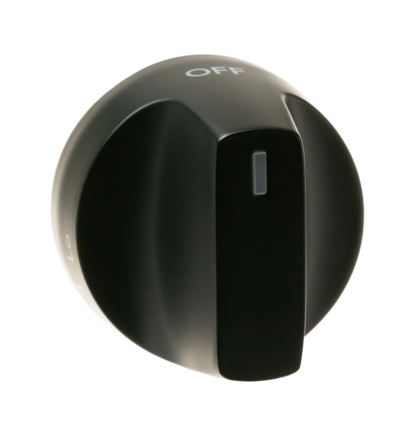 Flat Black V2 Griddle Knob