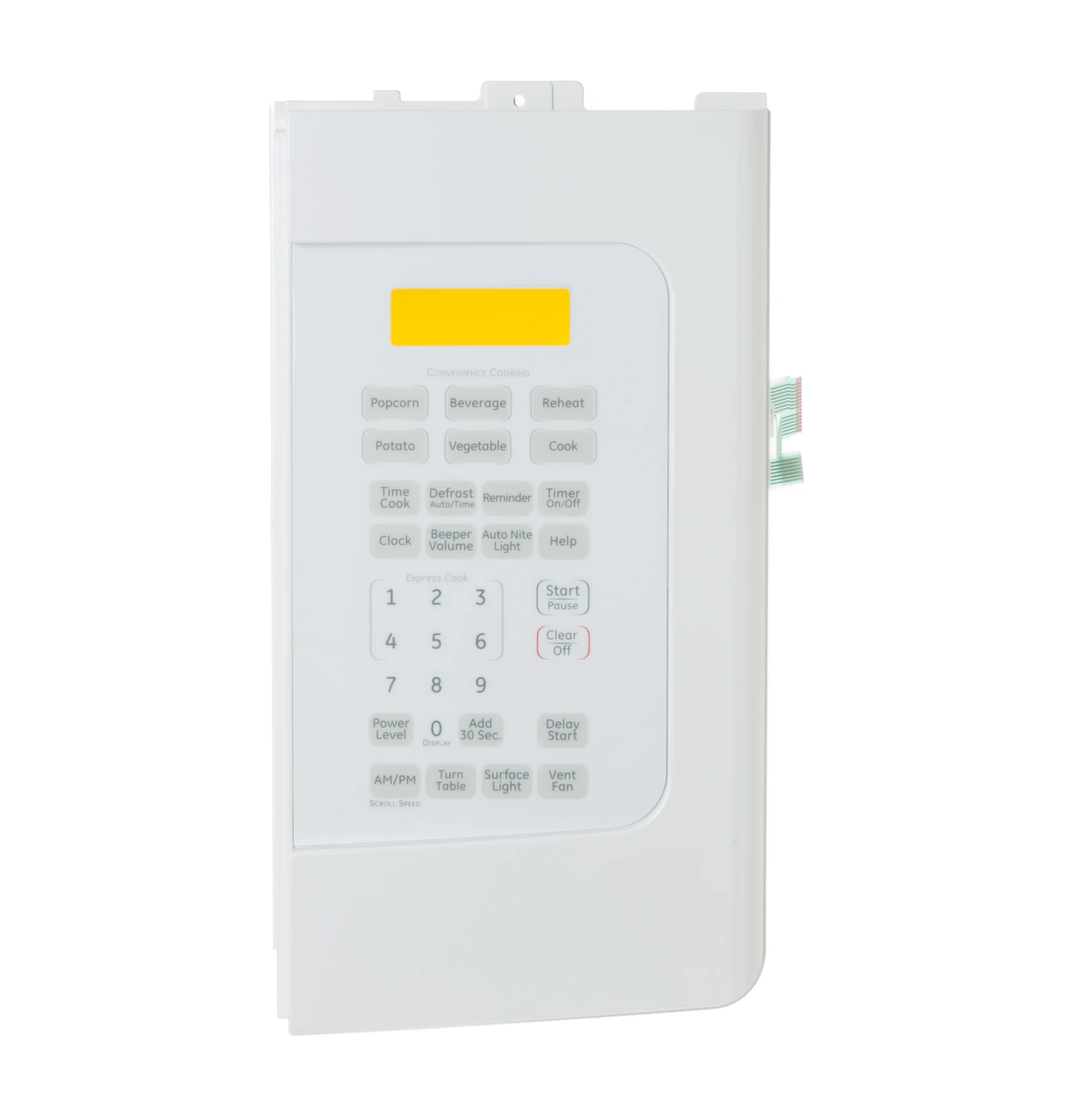 Control Panel Assembly White