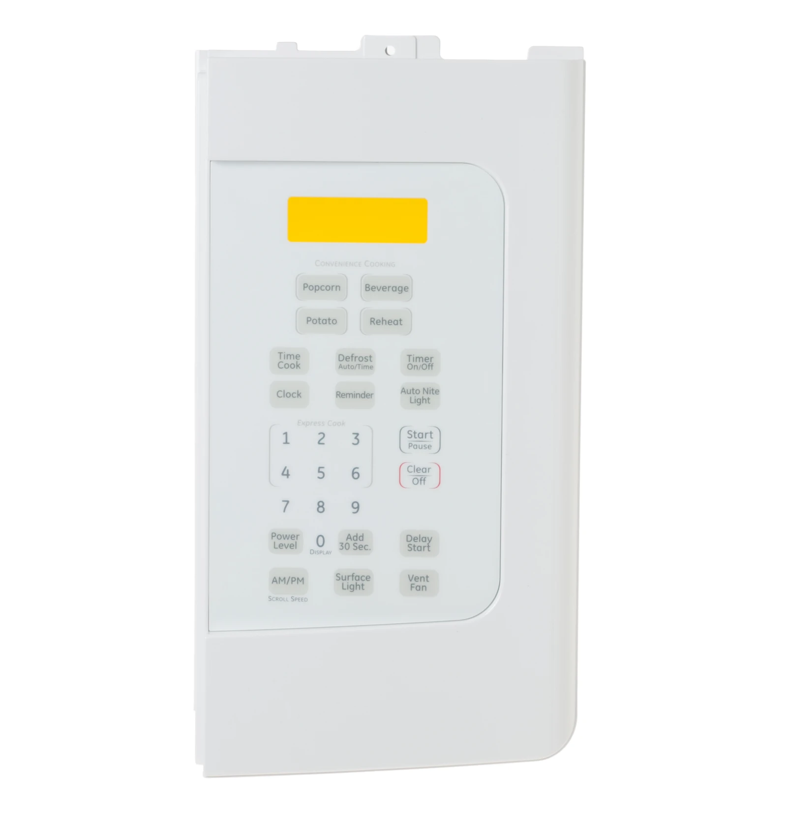 Control Panel Assembly White