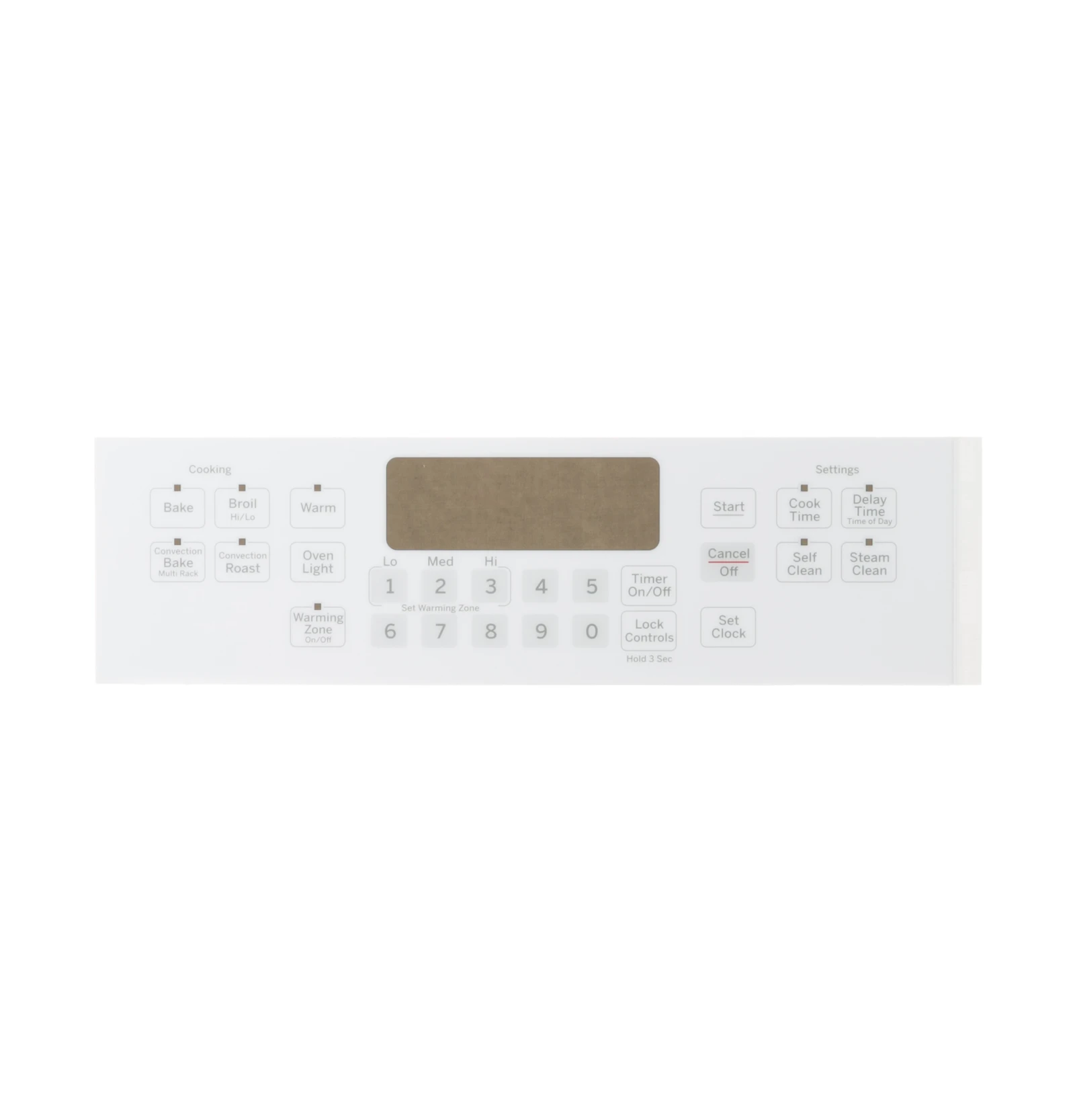Graphics Faceplate (White)