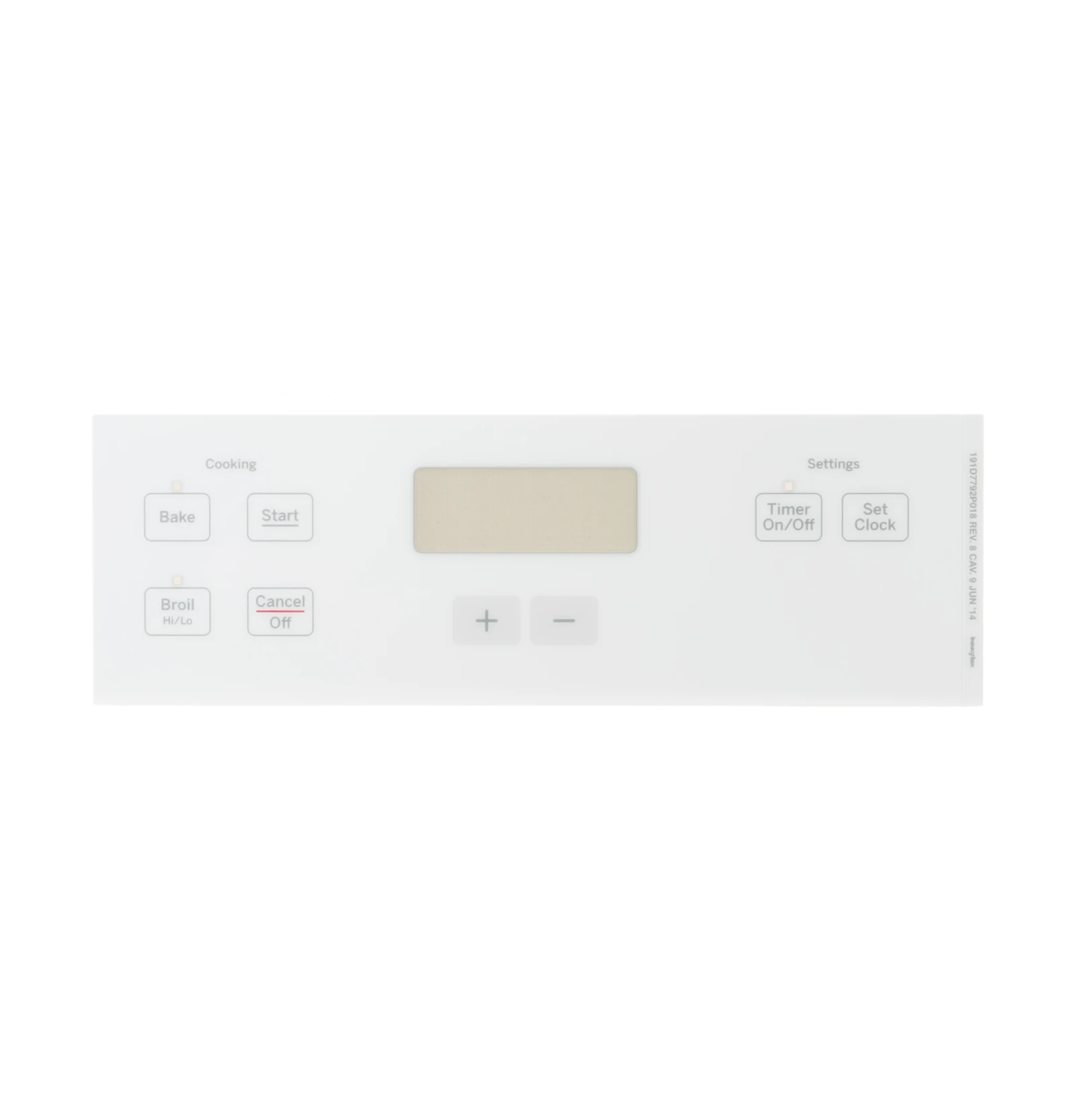 Faceplate with Graphics