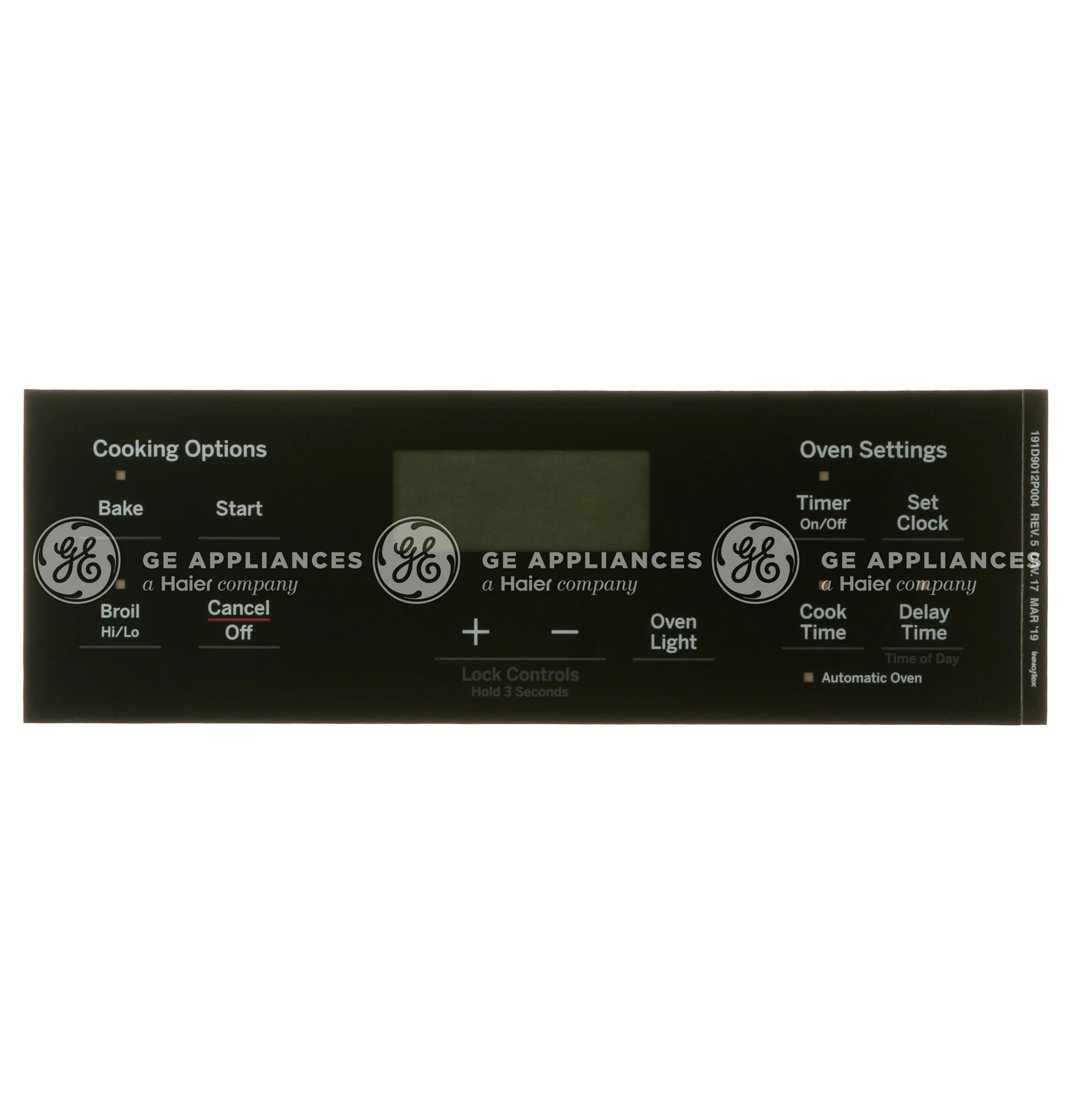 Faceplate Graphics Black