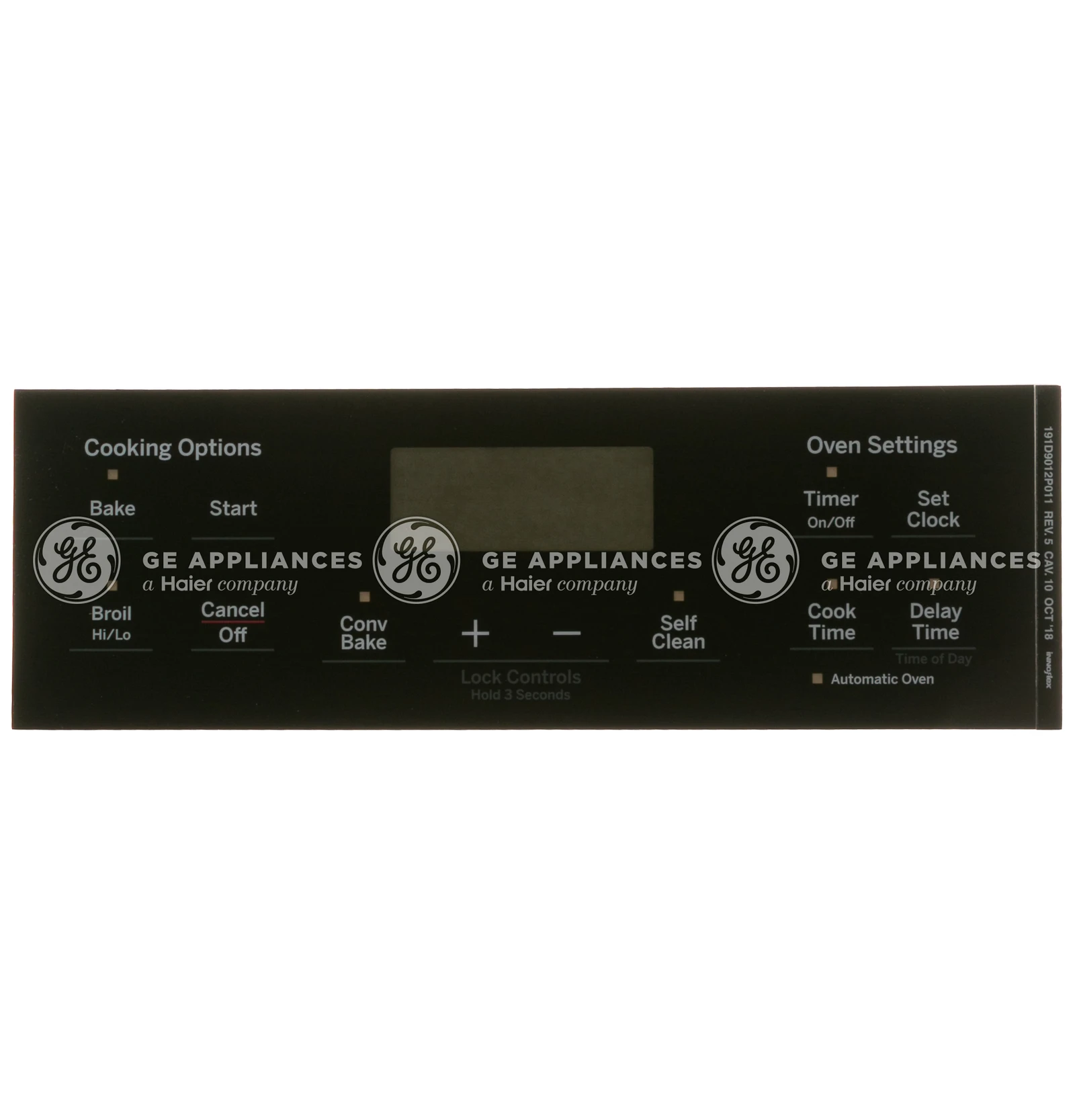 Faceplate Graphics Black