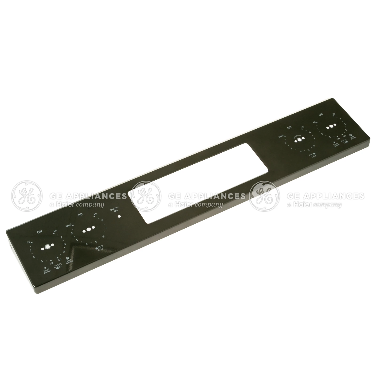Black Stainless Control Panel
