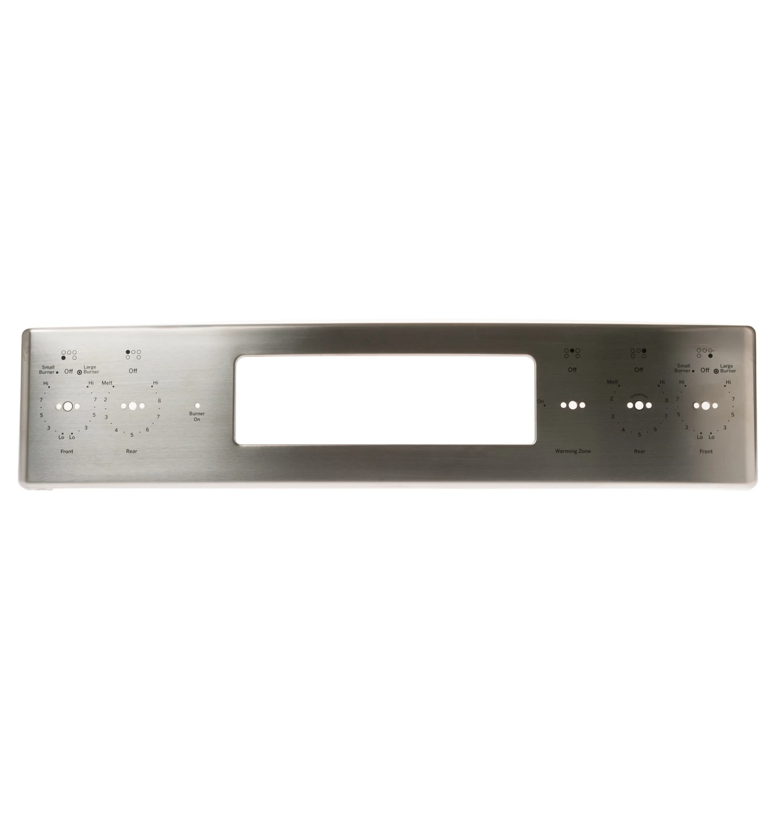 Stainless Steel Control Panel Trim