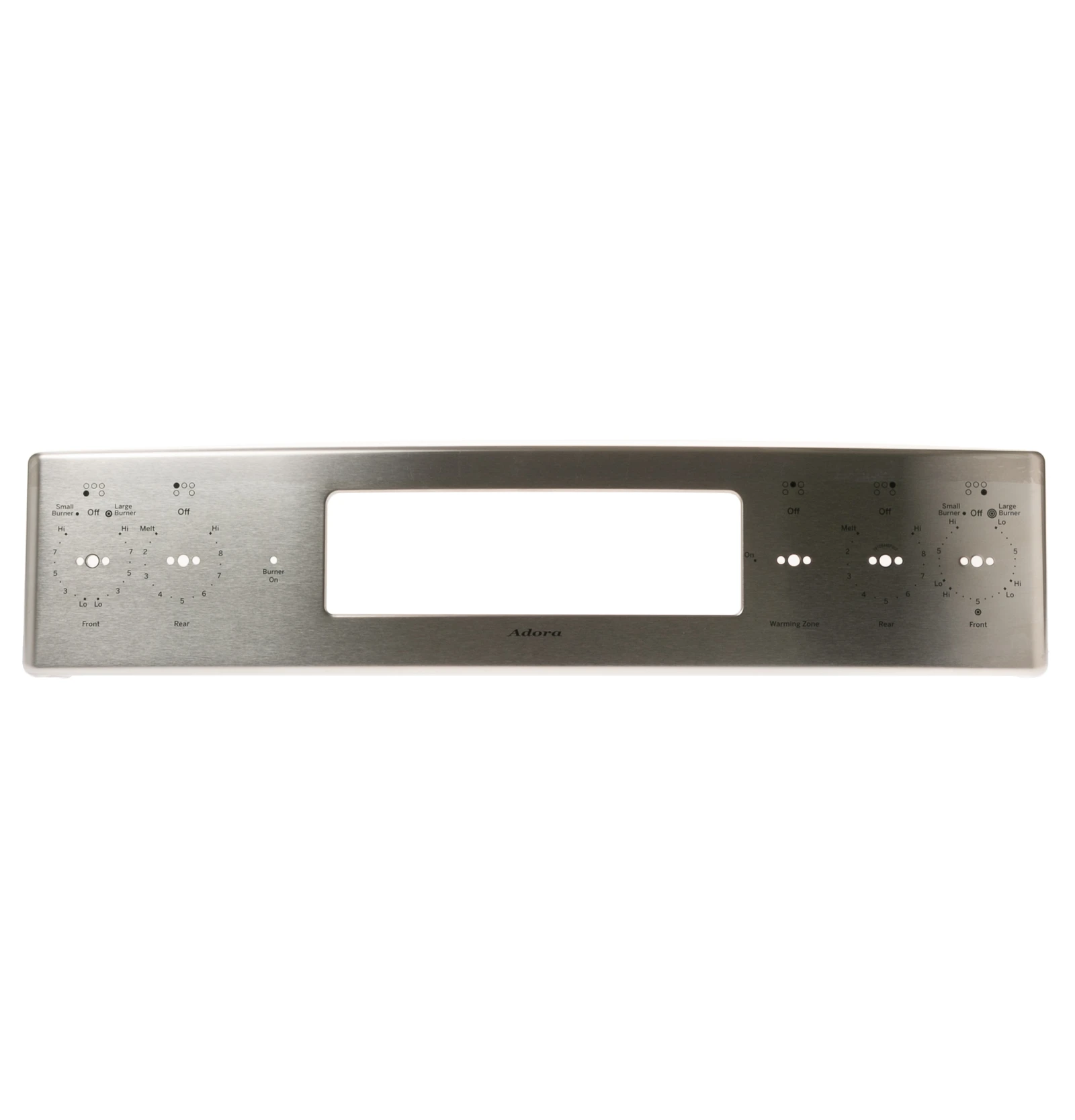 Stainless Steel Control Panel Trim