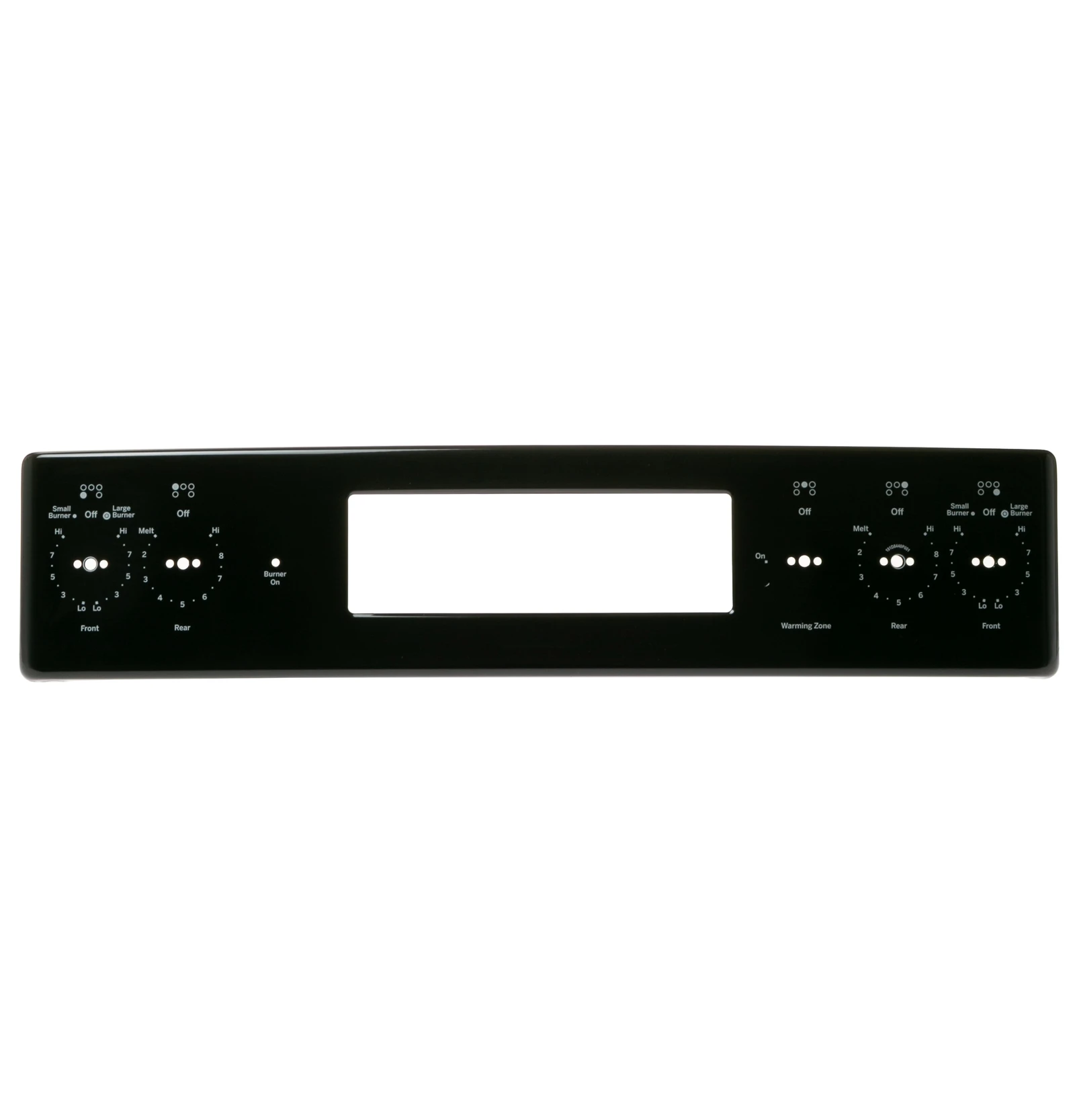 Control Panel Trim Black