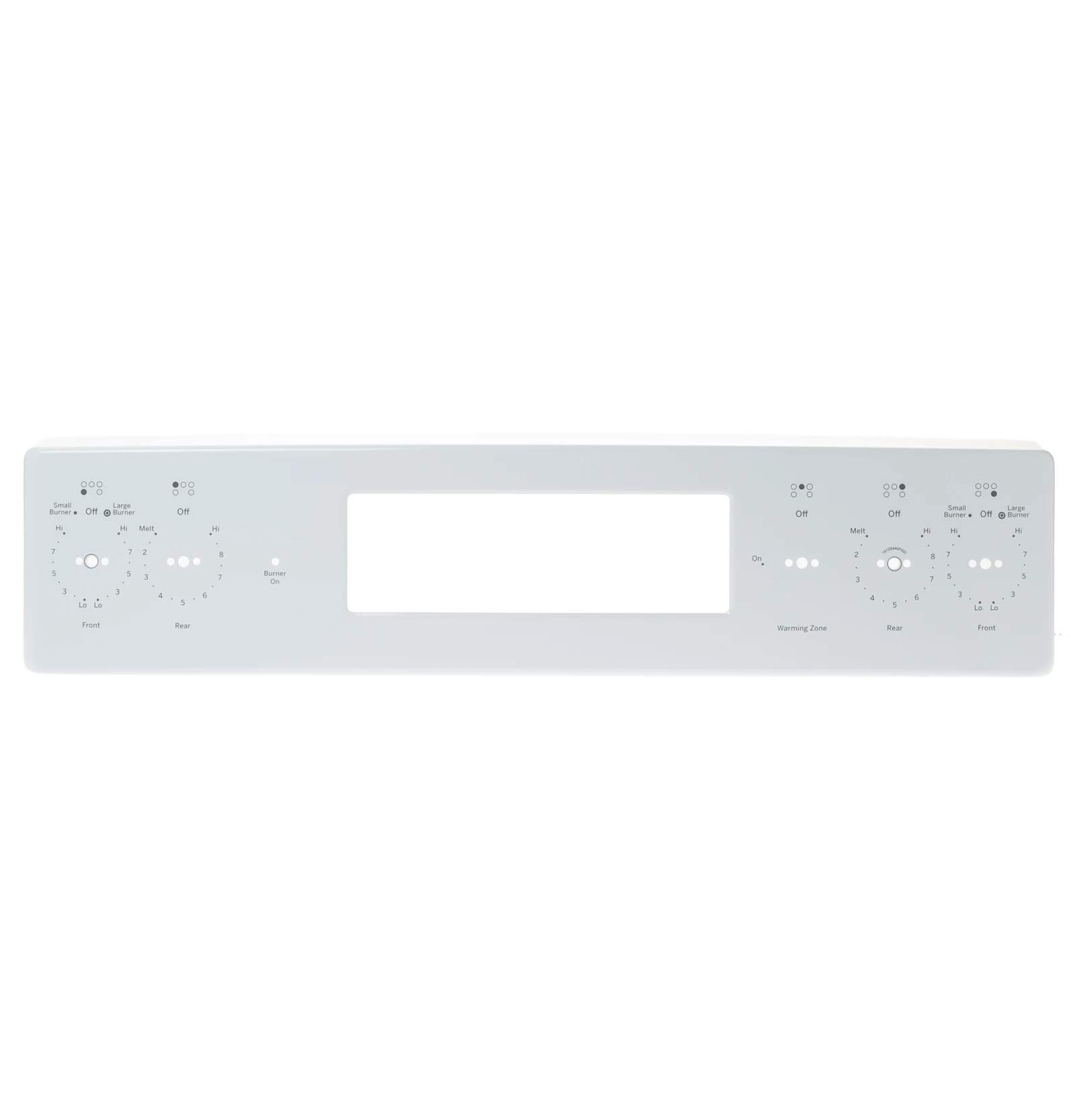 Control Panel Trim White