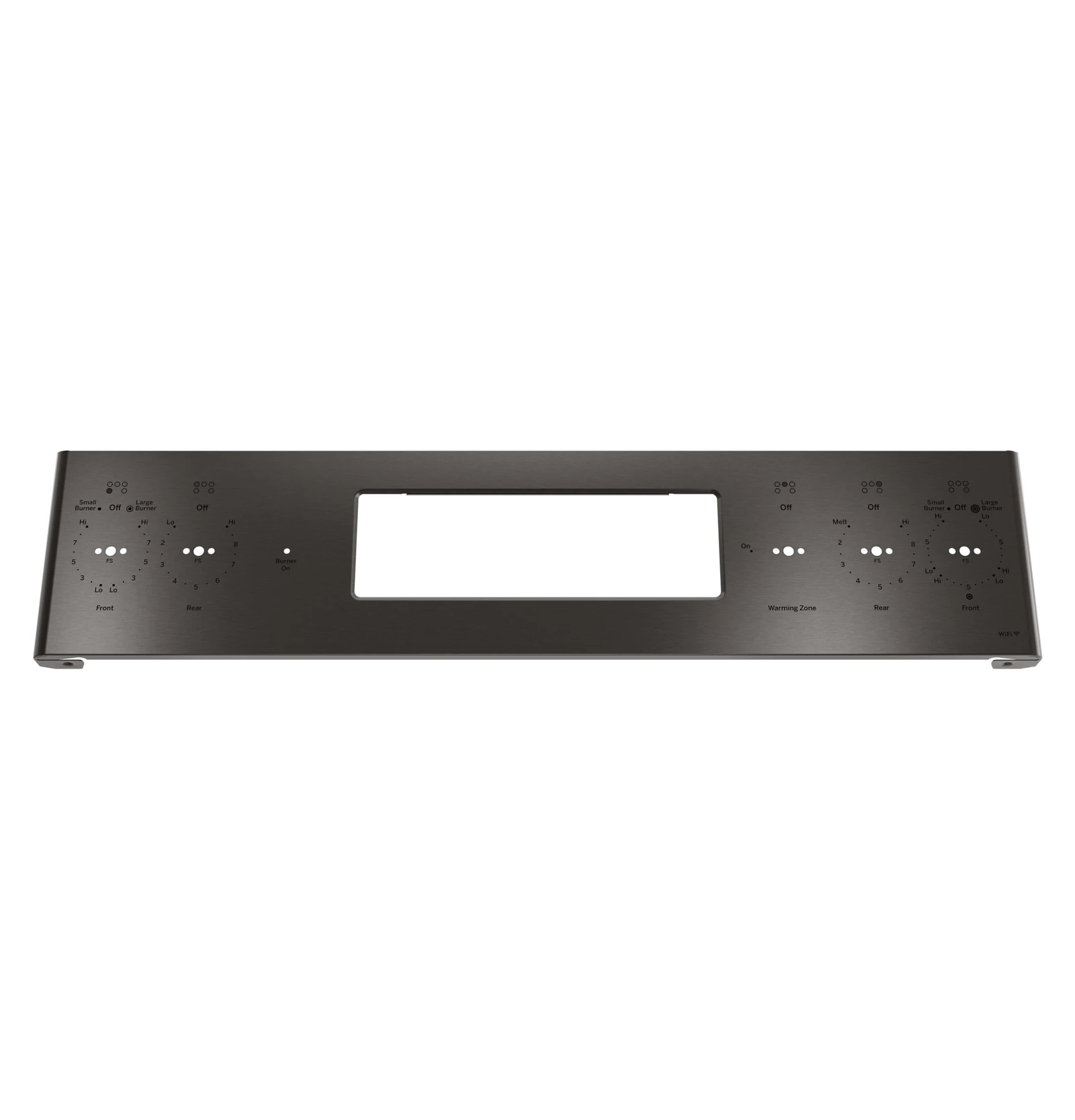 Black Stainless Control Trim
