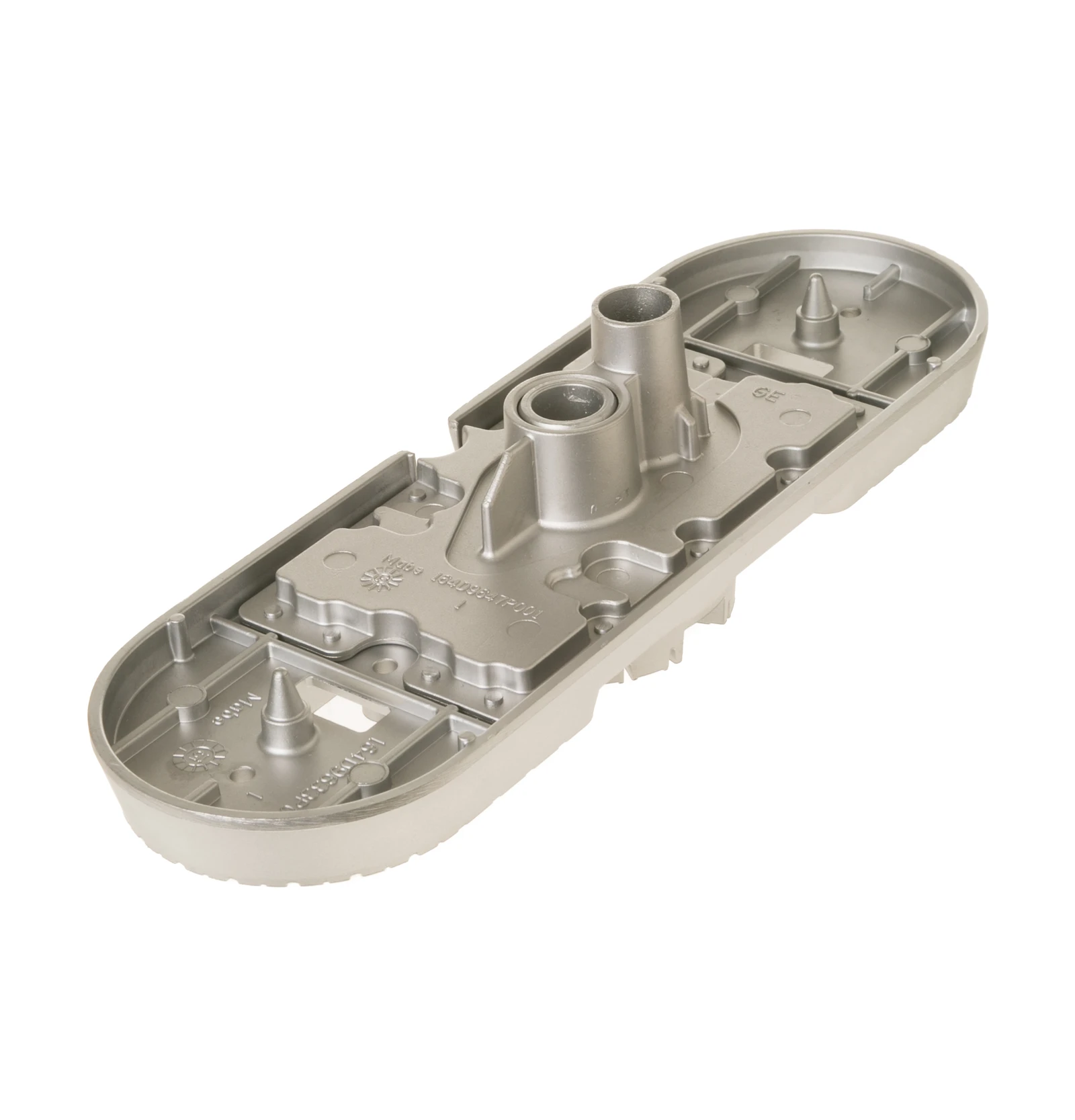 Dual Oval Burner and Plate