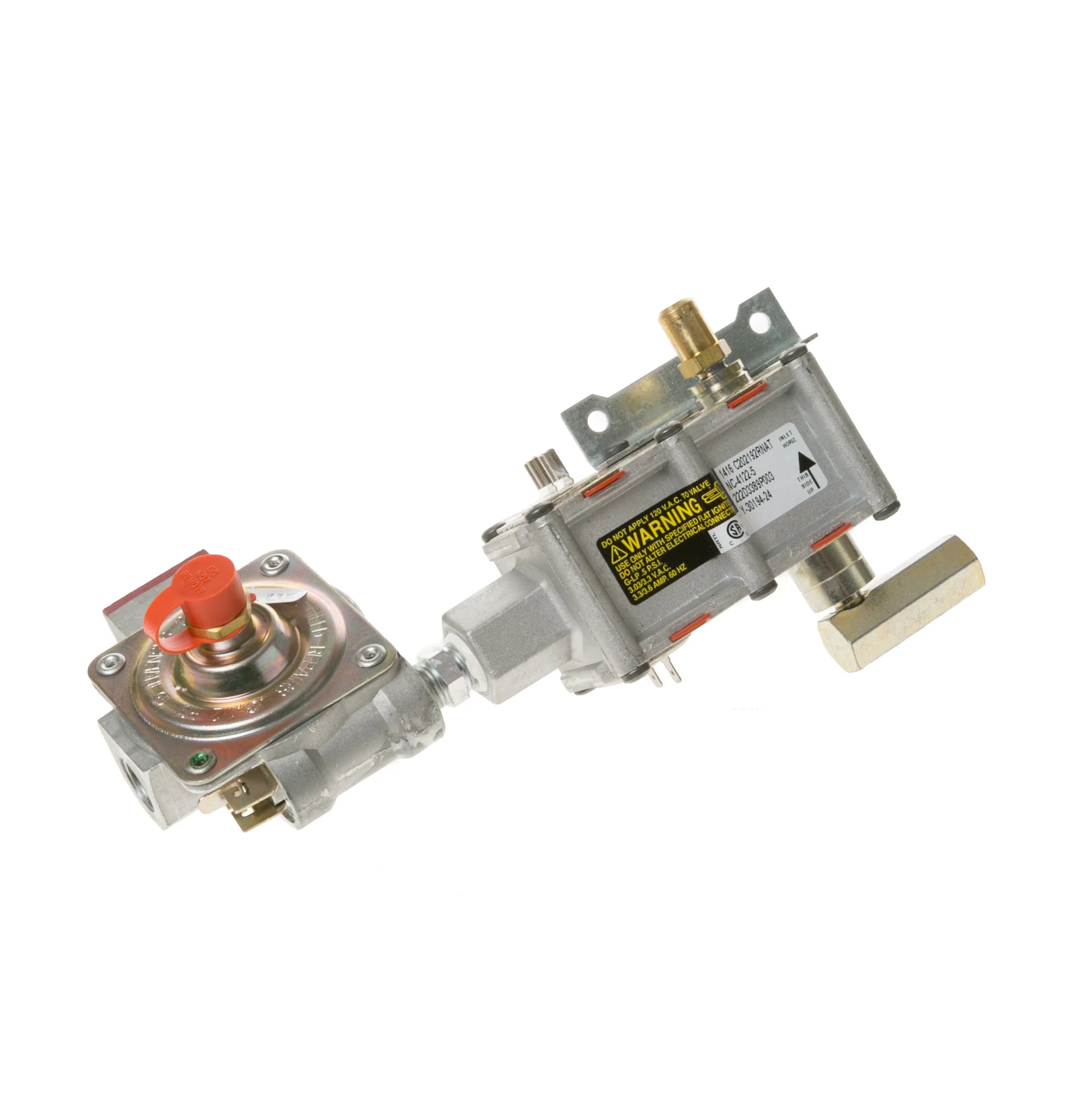 Gas Valve and Regulator Assembly