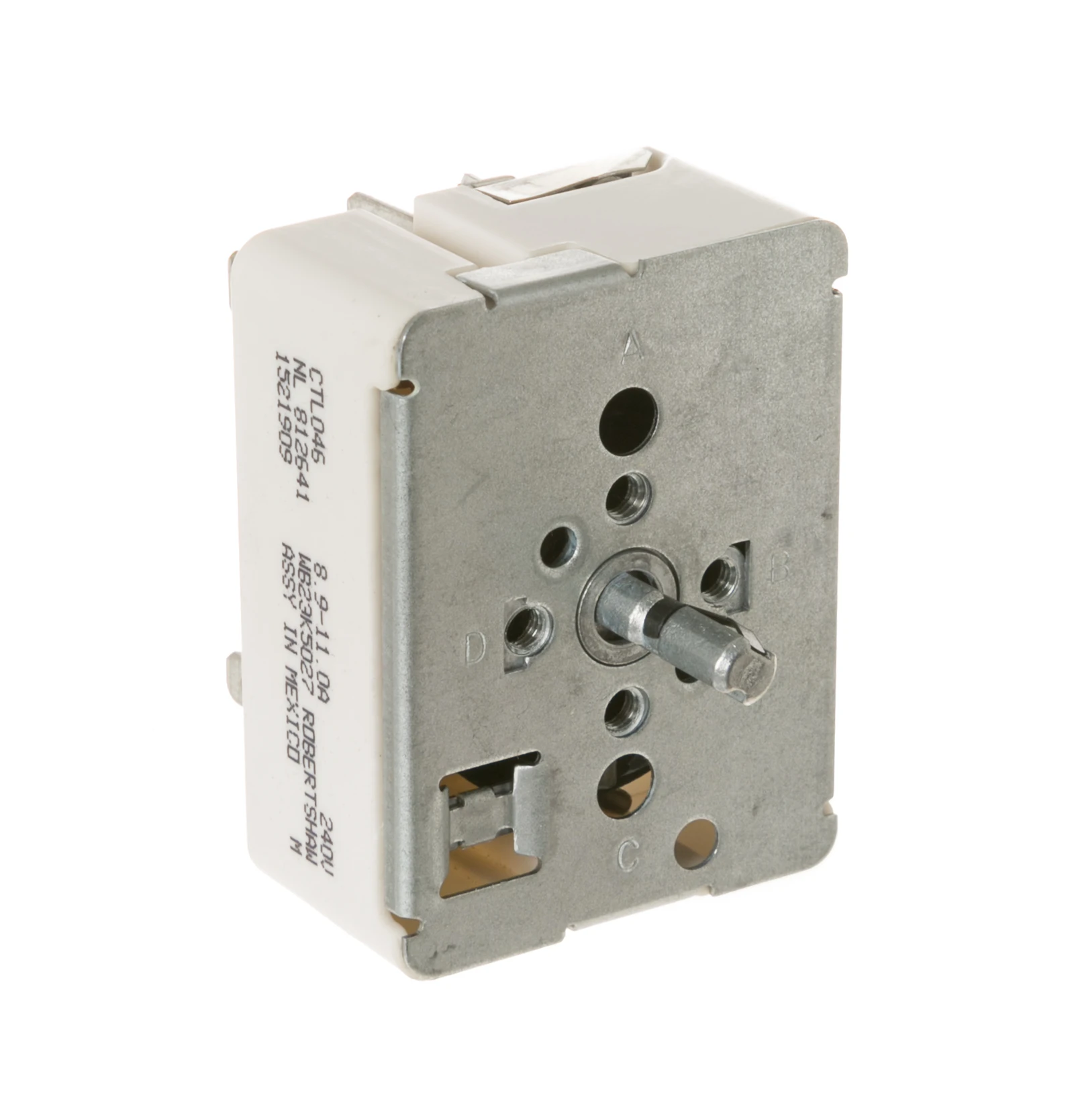 Infinite Control Burner Switch