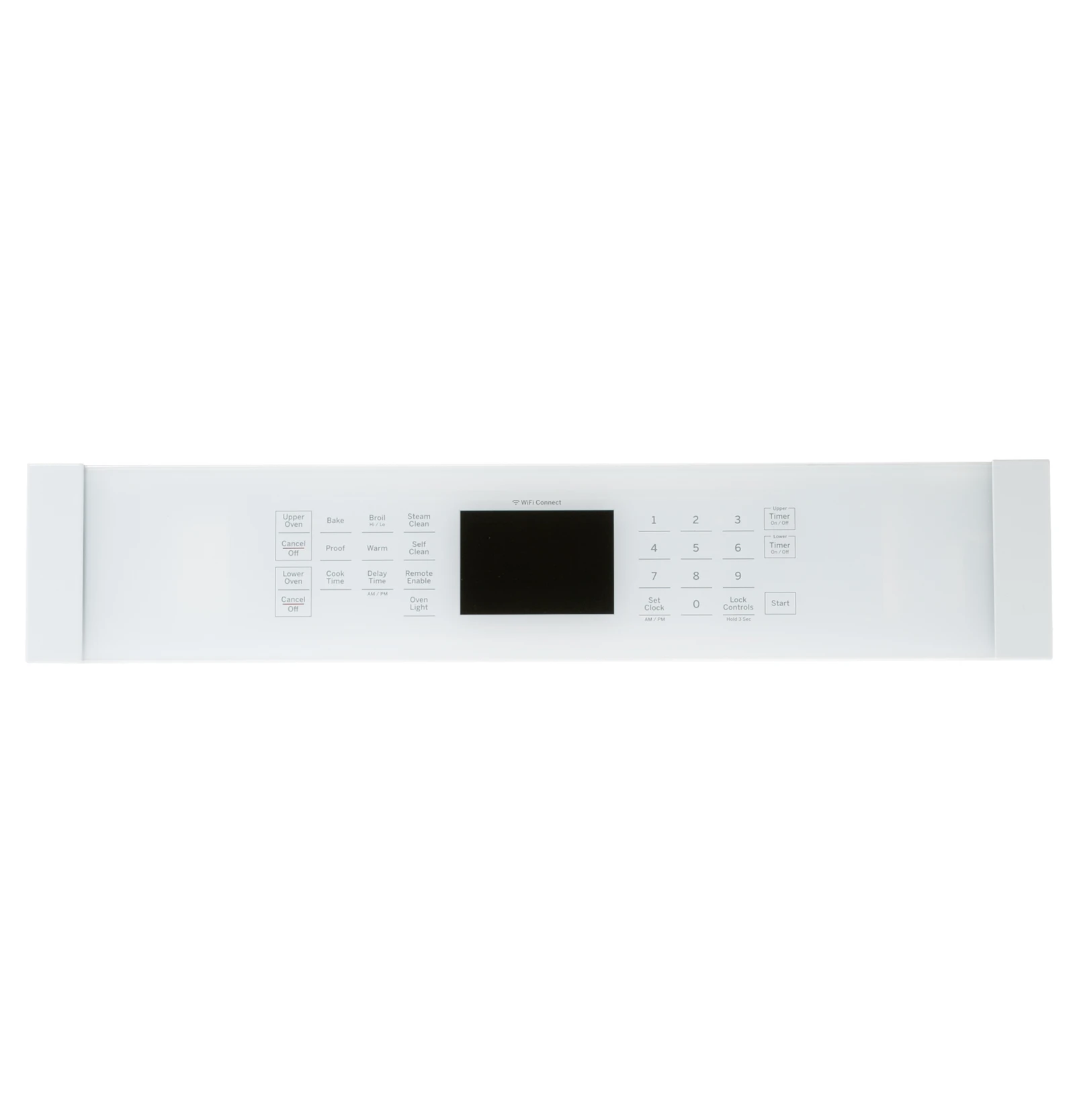White UI LCD Control Panel