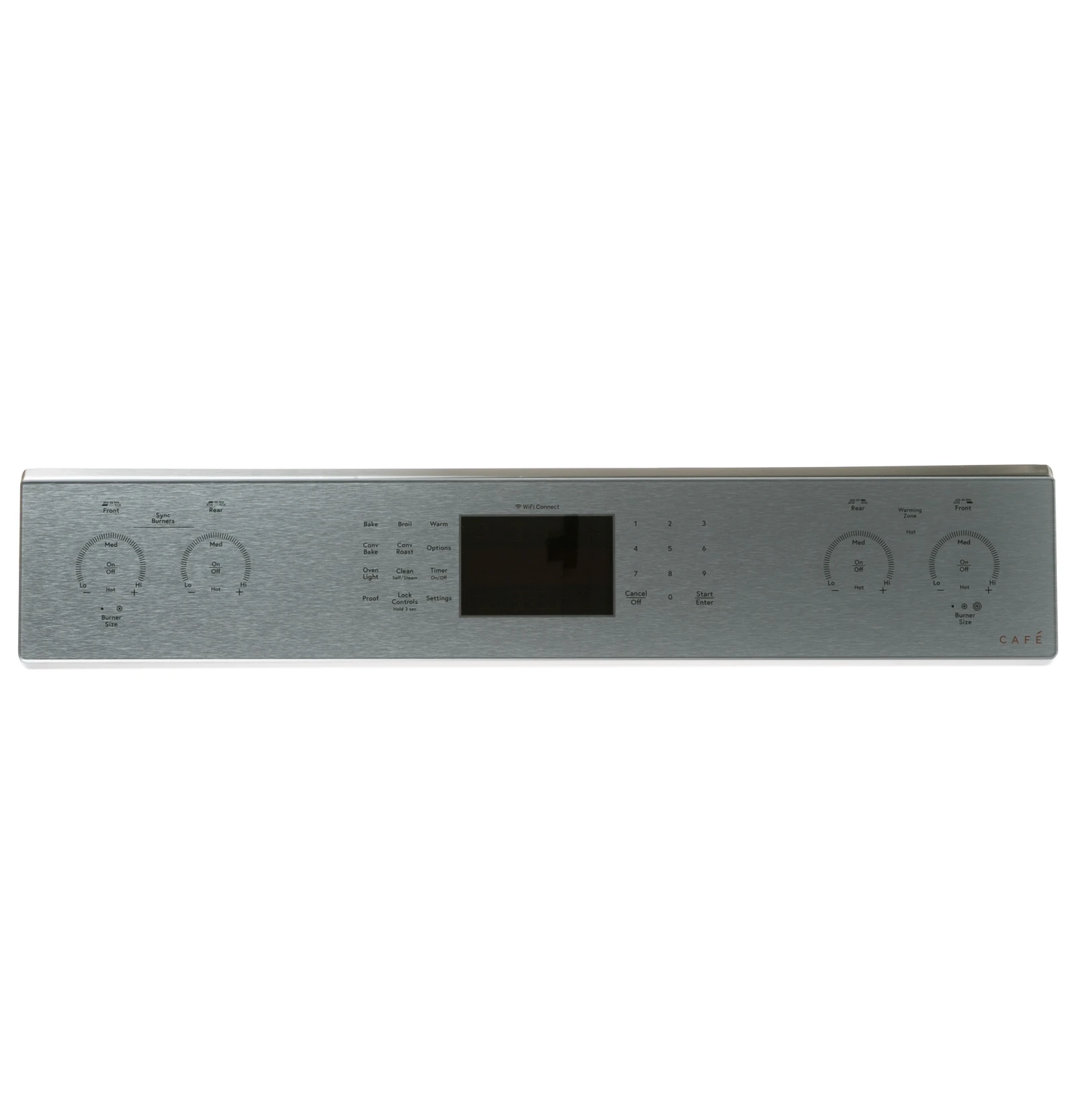 Stainless Control Panel Overlay