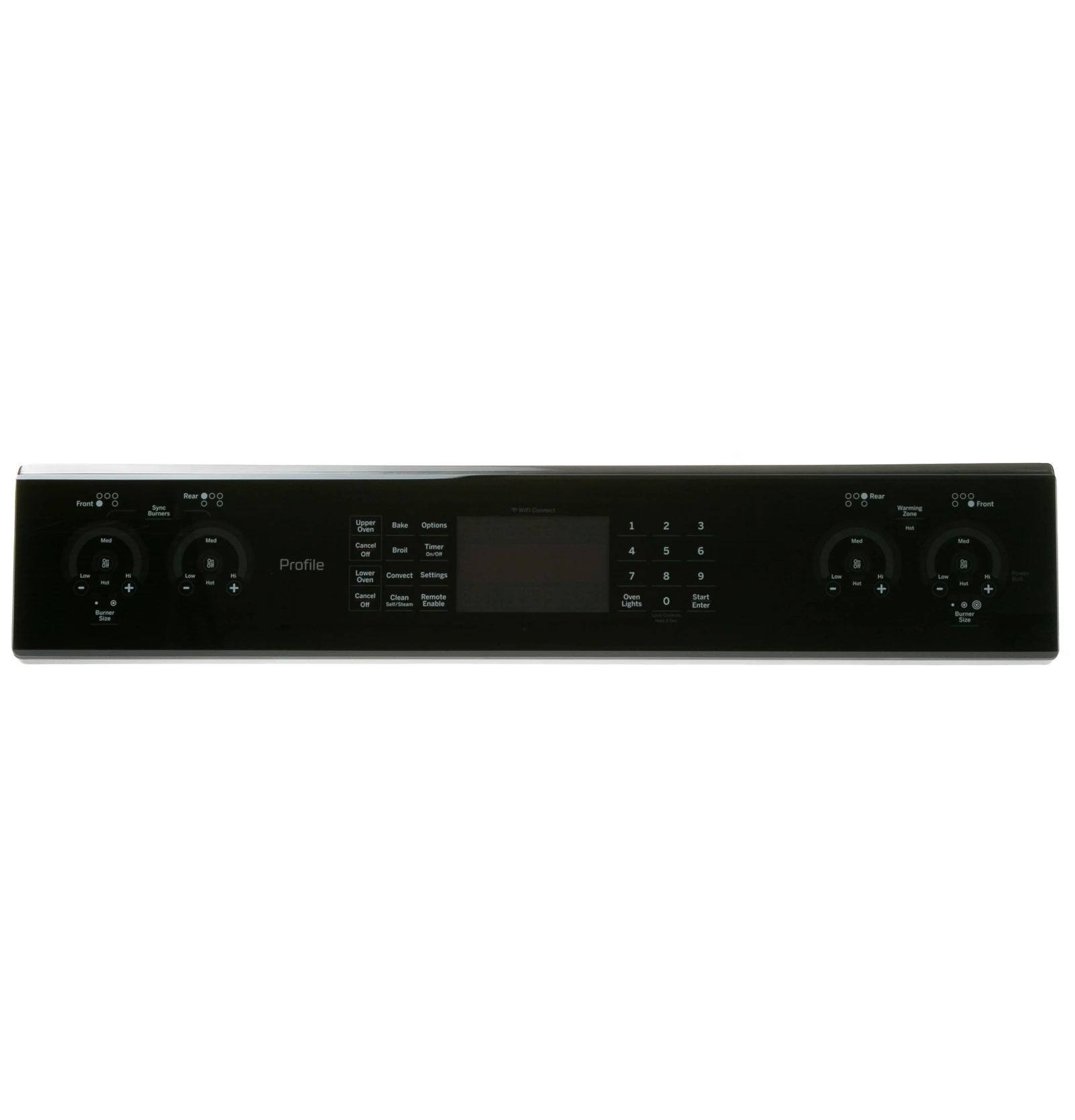 Control Panel Overlay with WiFi