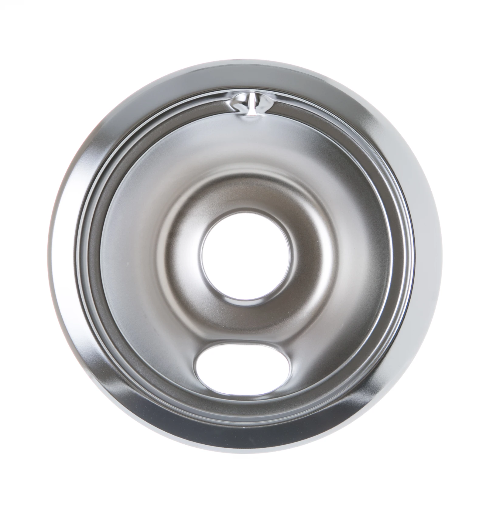 6" Chrome Burner Drip Bowl