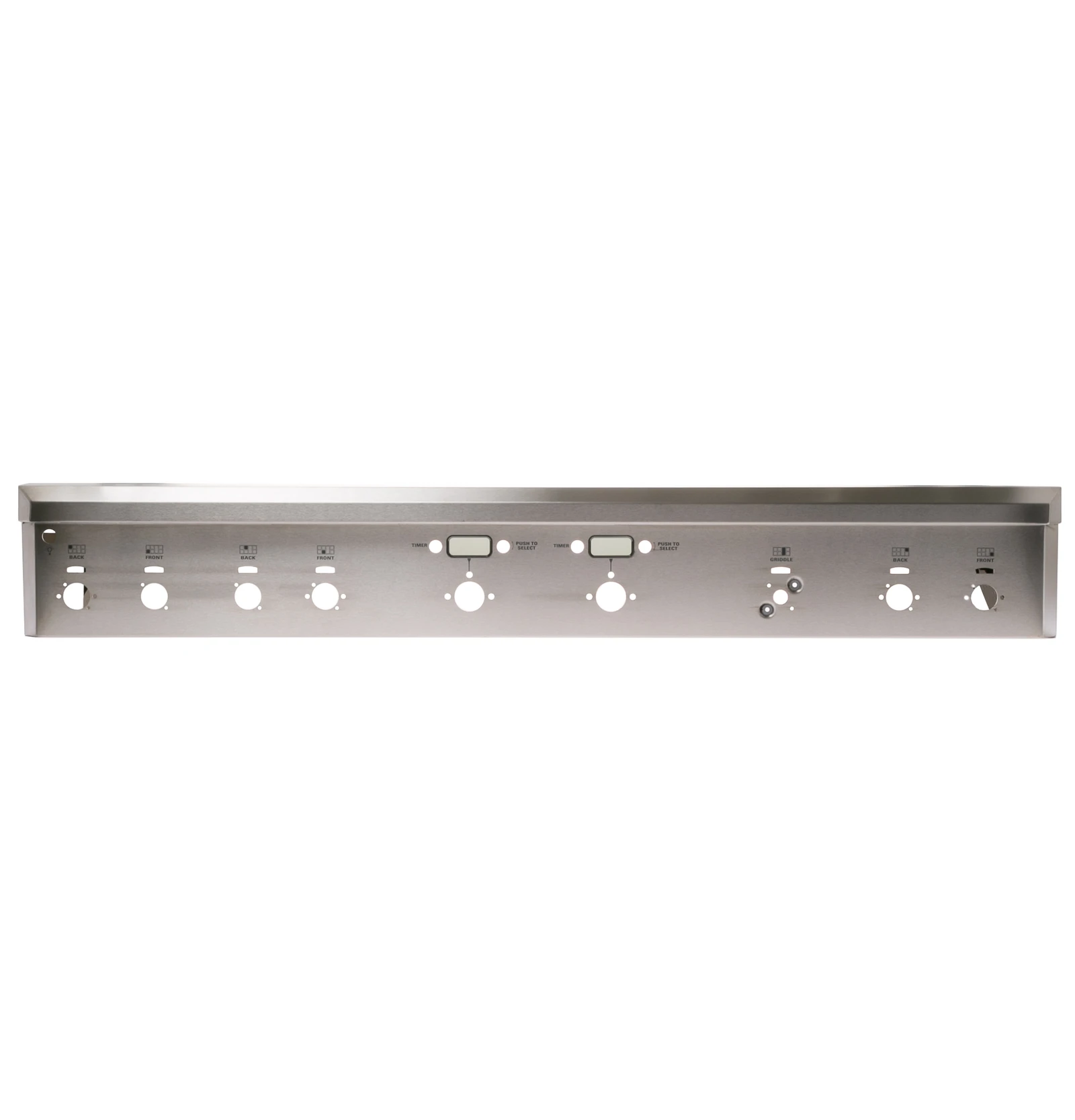 Control Panel and Rail Assembly