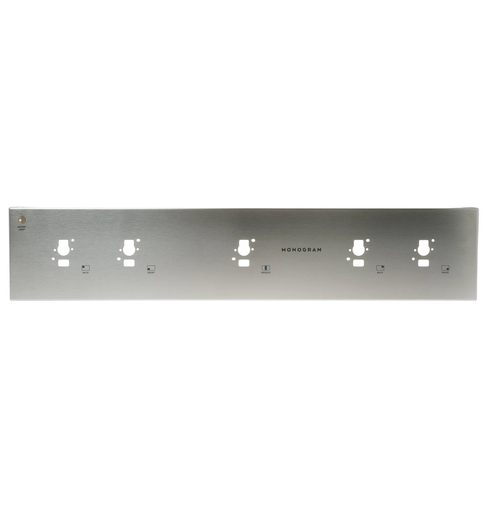 36" Stainless Control Panel