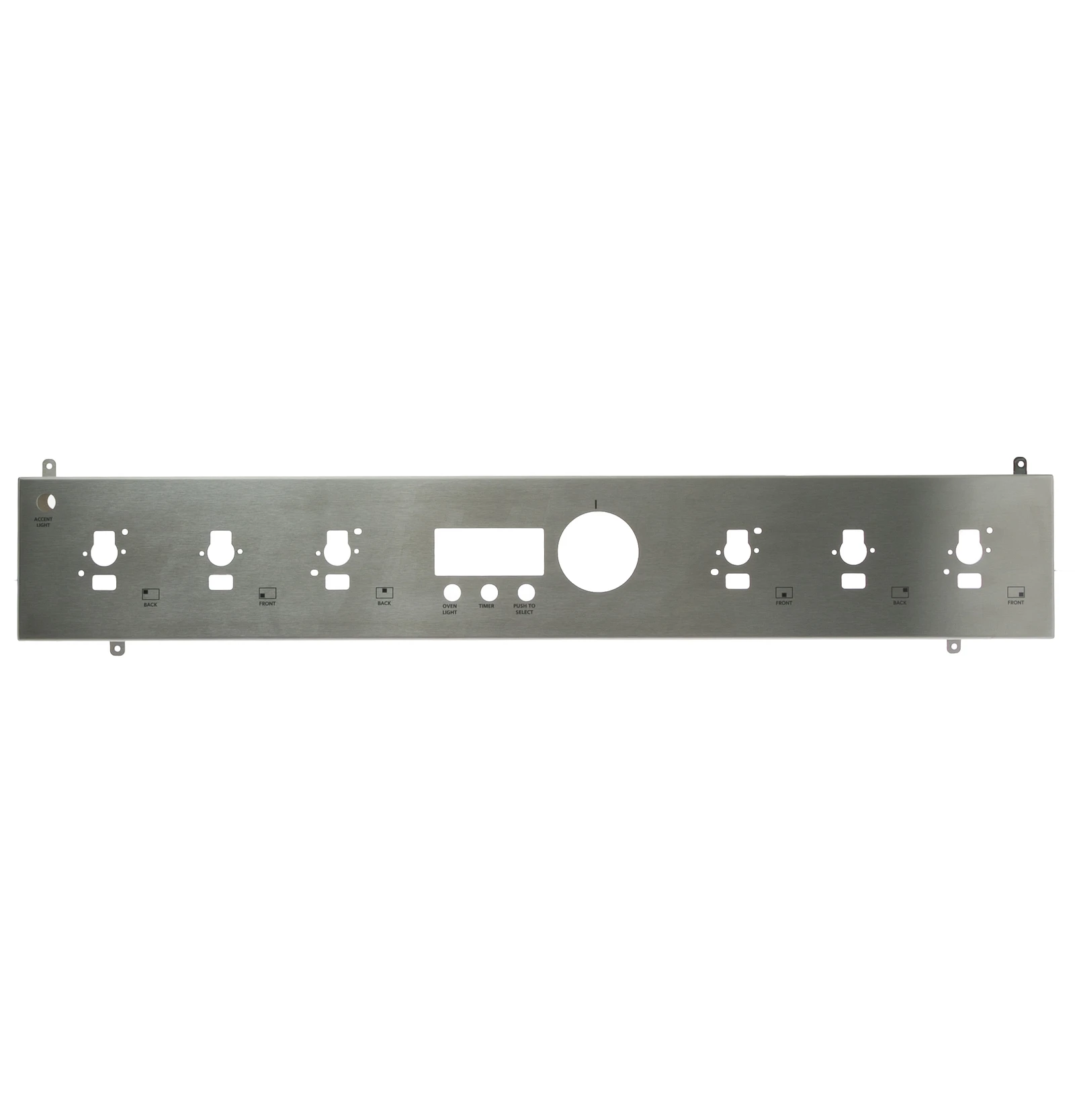 Stainless Steel Control Panel 36"
