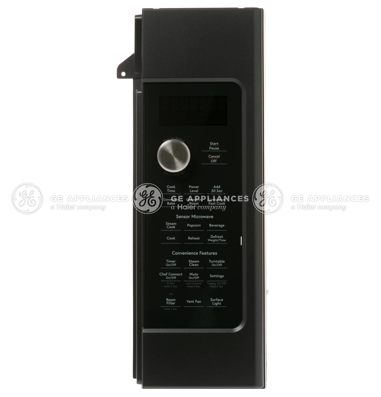 Black Control Panel