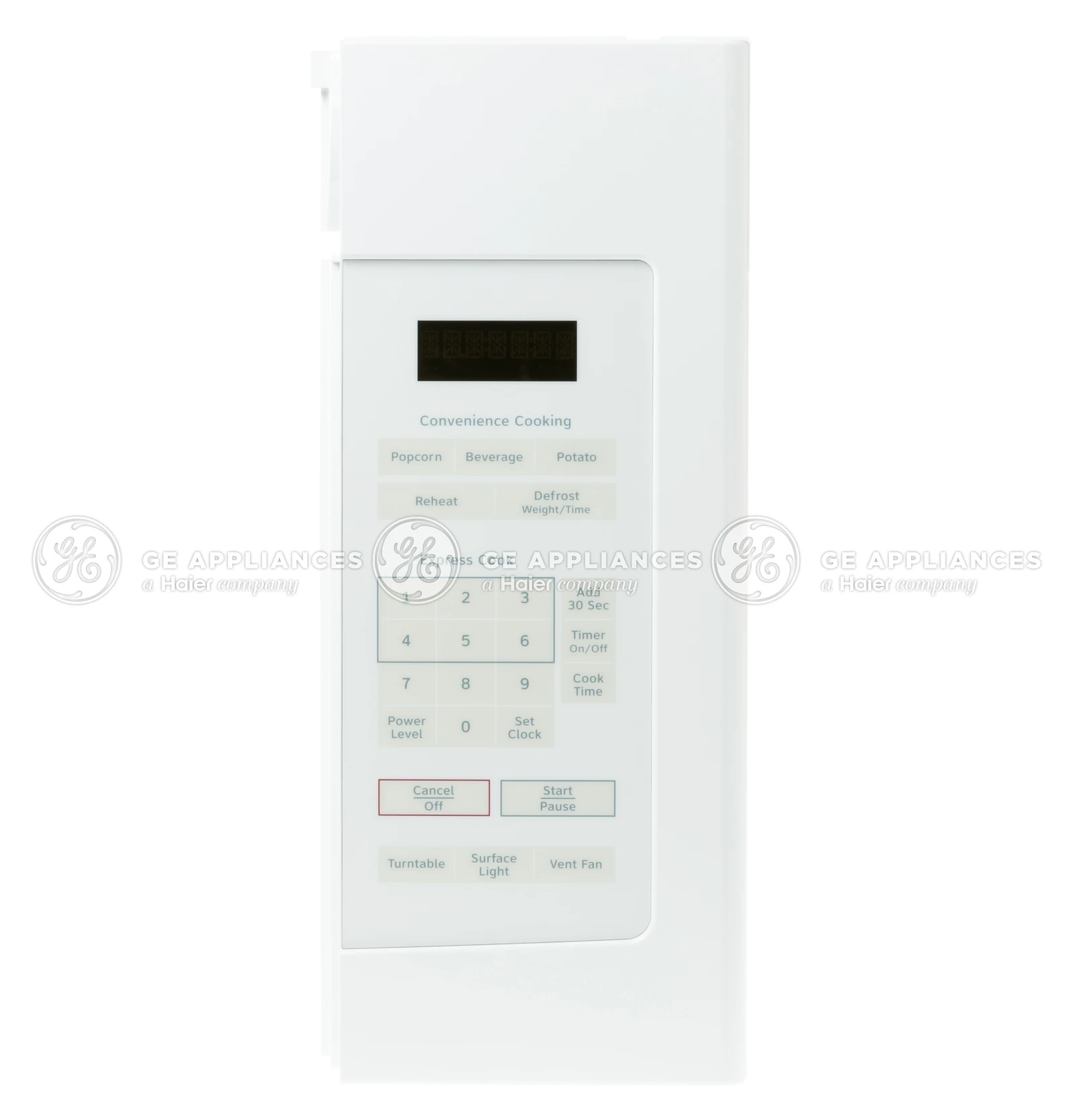 White Control Panel Assembly