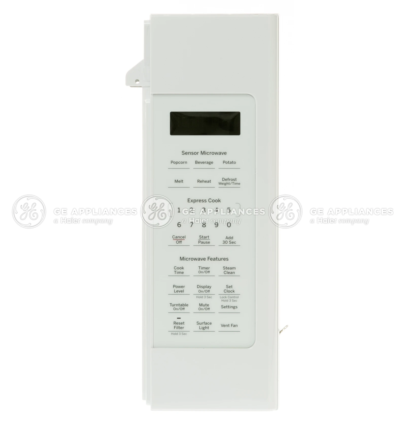 White Control Panel