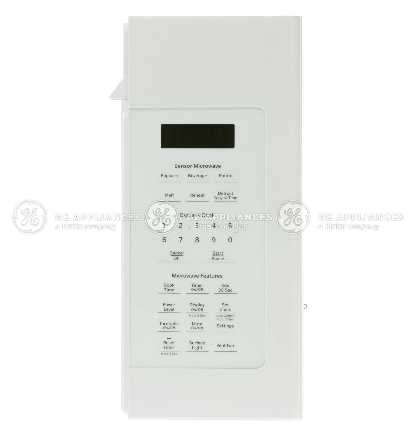 White Control Panel