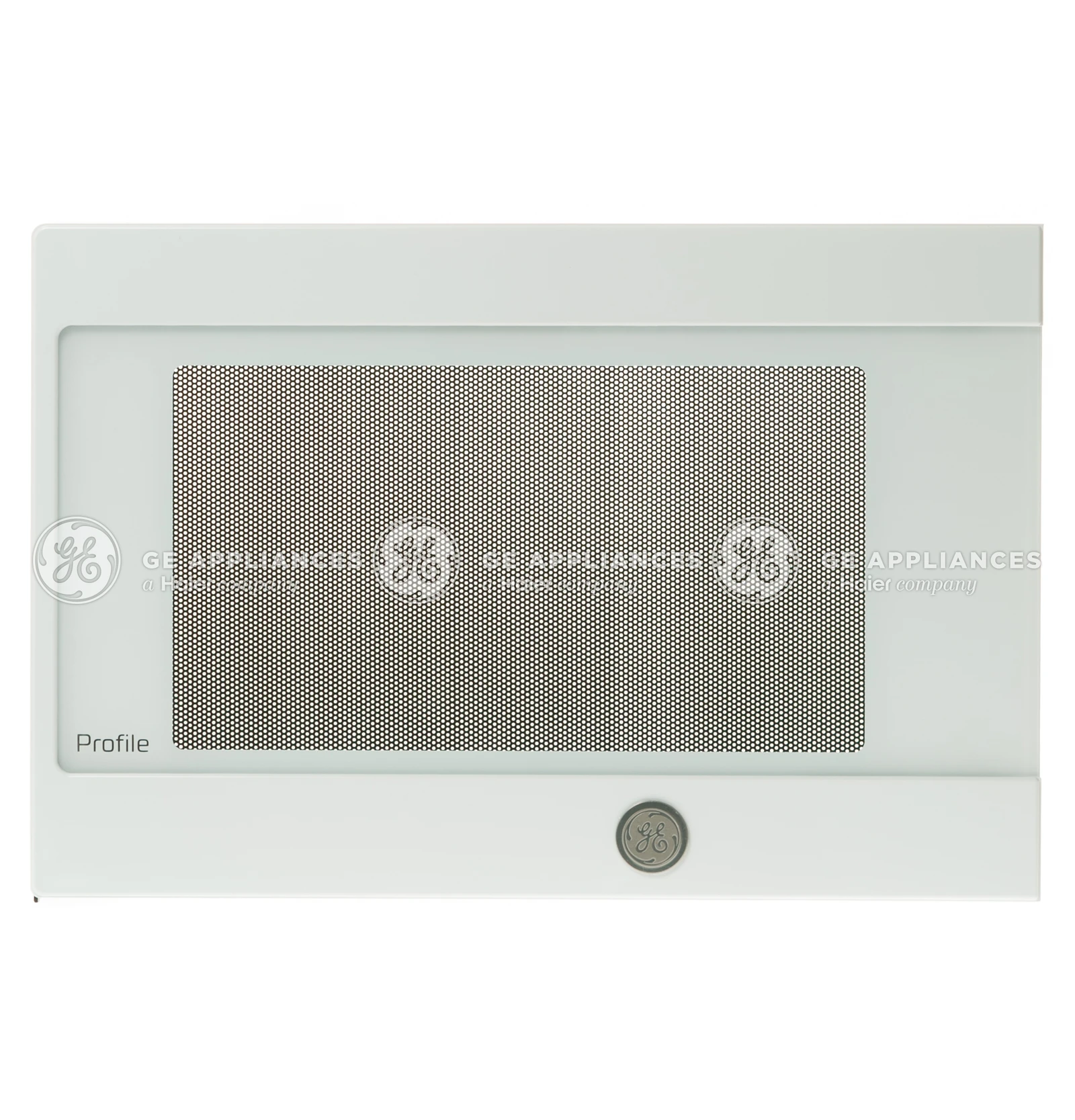White Door with Flat Logo