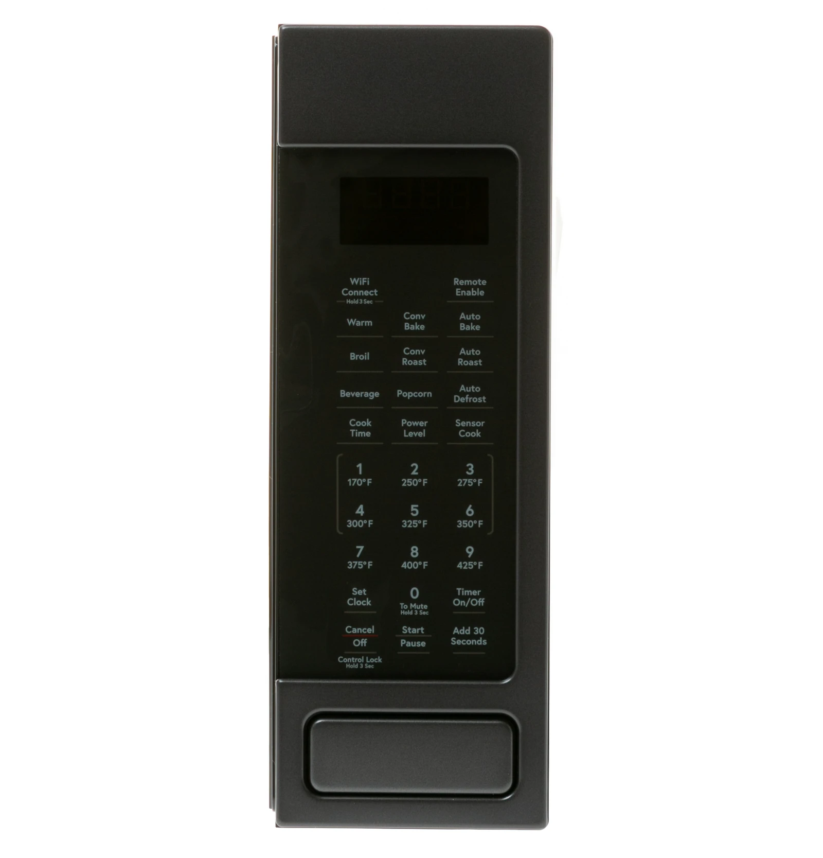 Control Panel Black Matte