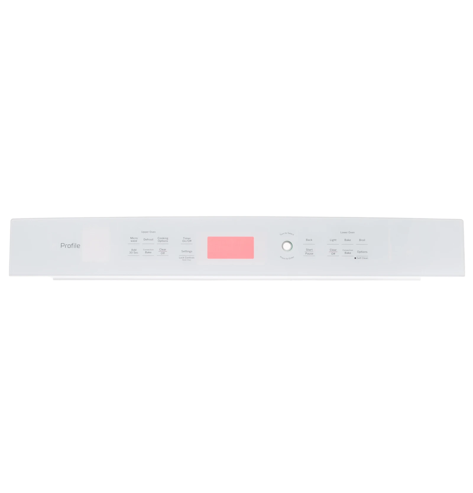White LED Control Panel Assembly
