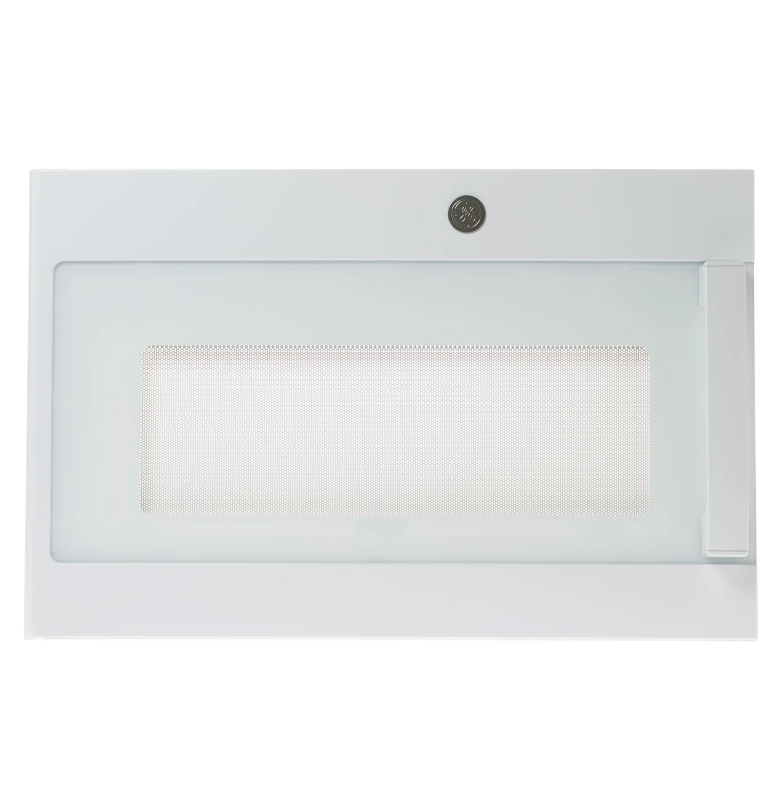 White Door with Flat Logo