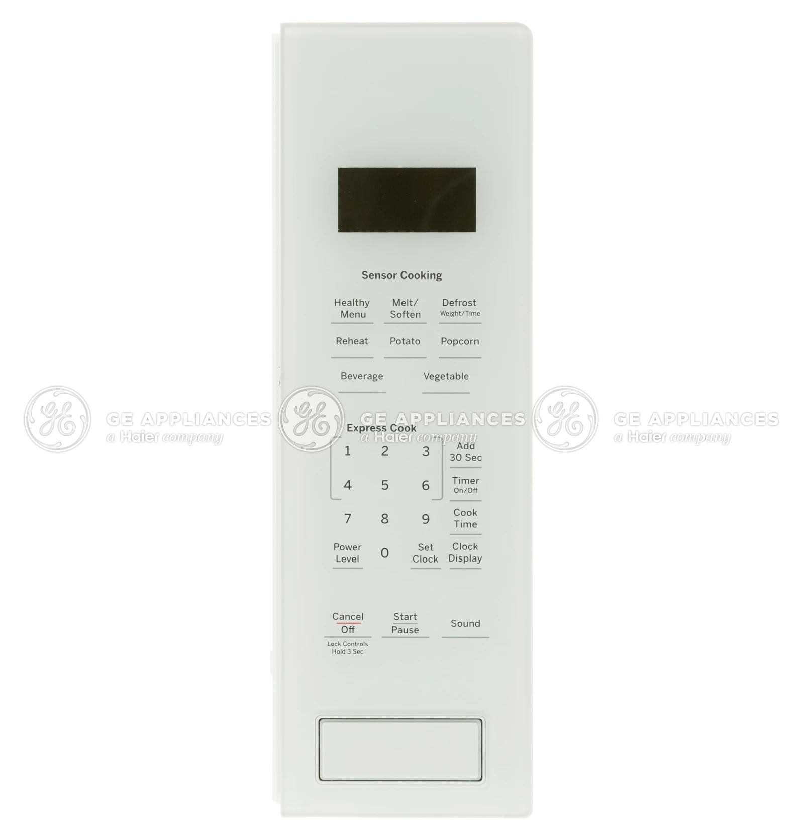 White Control Panel Assembly