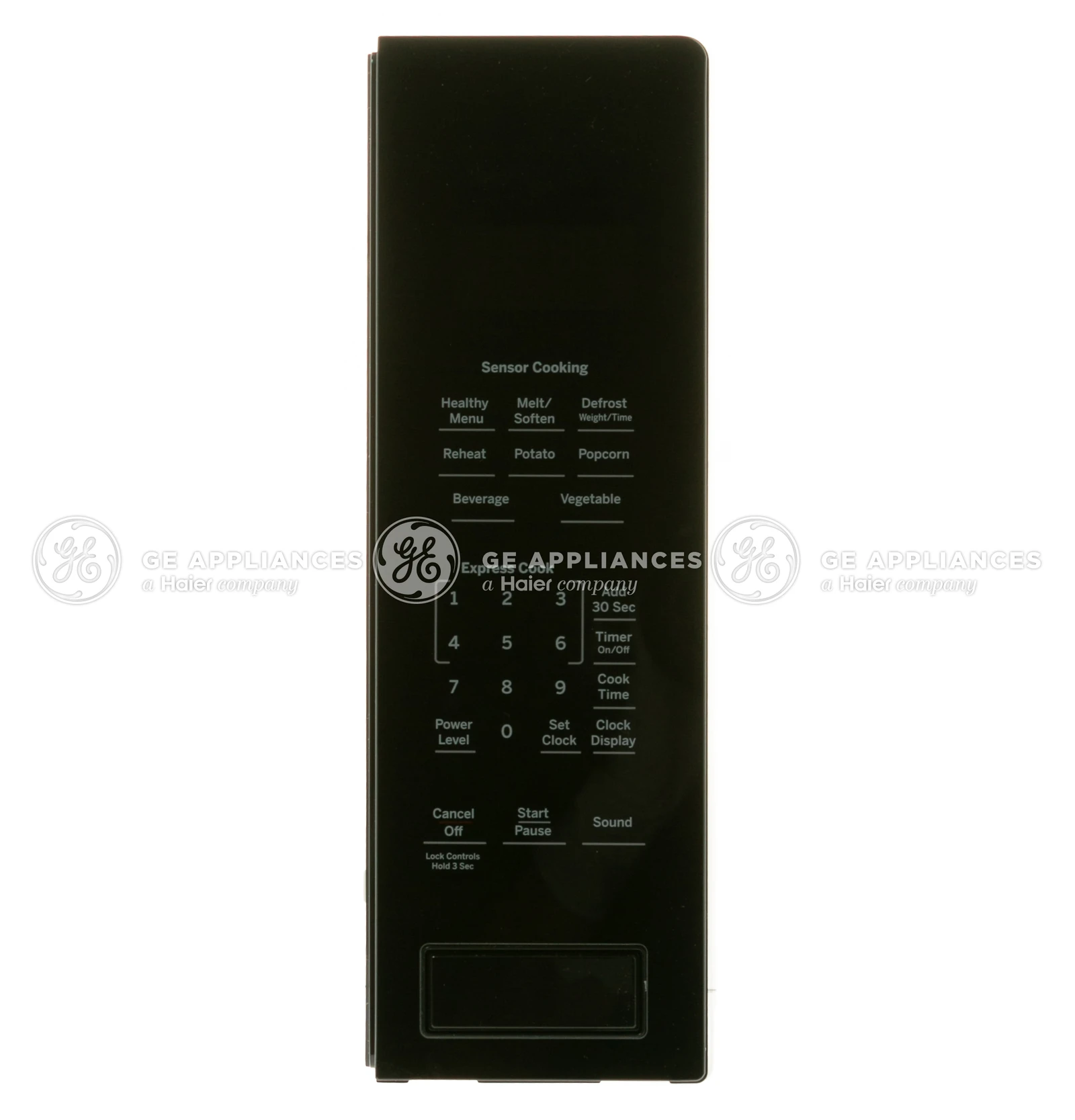 Black Control Panel Assembly