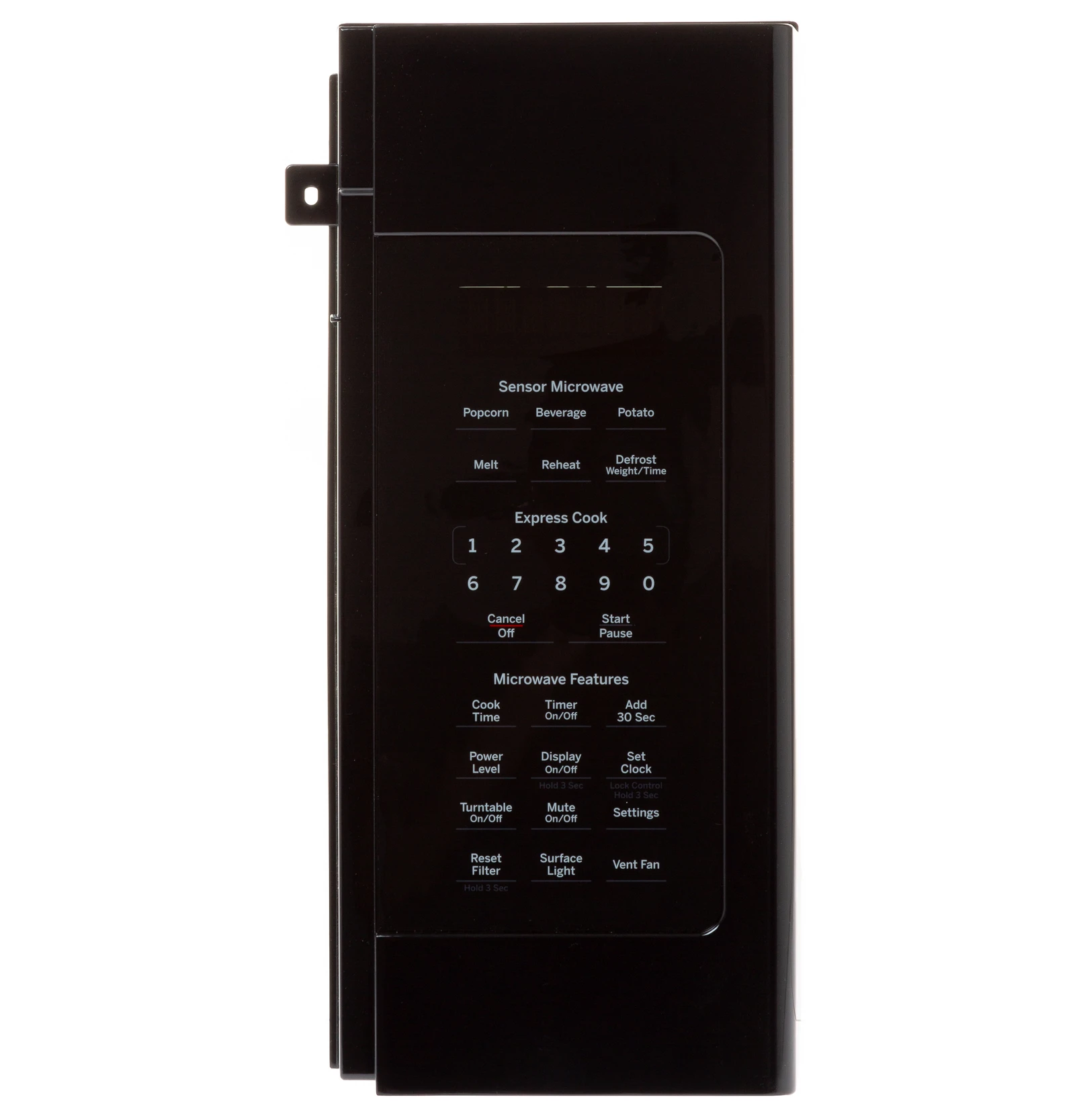 Black Control Panel